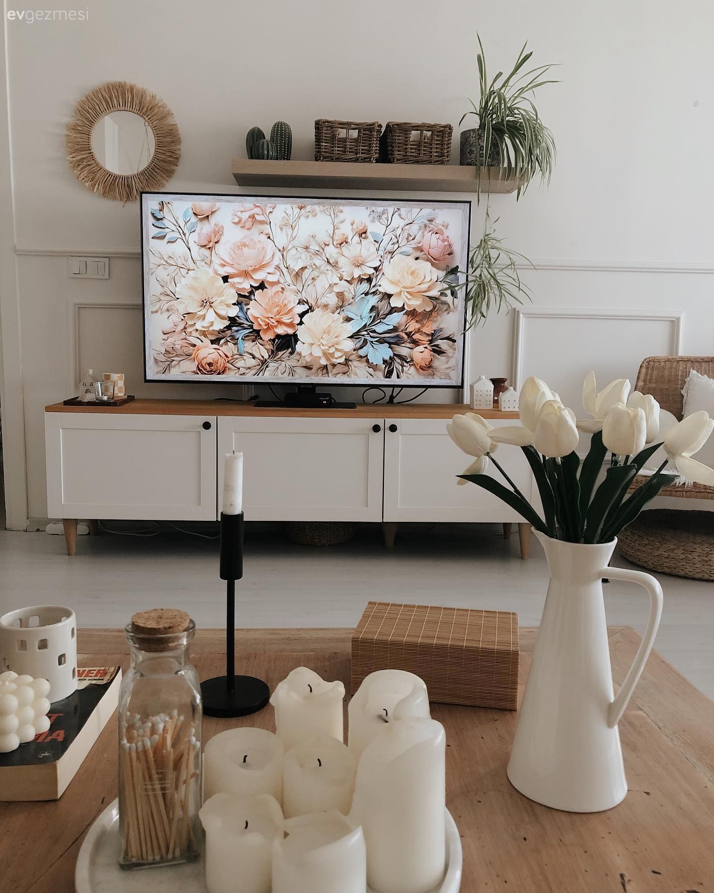 Country ve İskandinav Stili Kucaklayan Ahşap Sever Bir Ev!