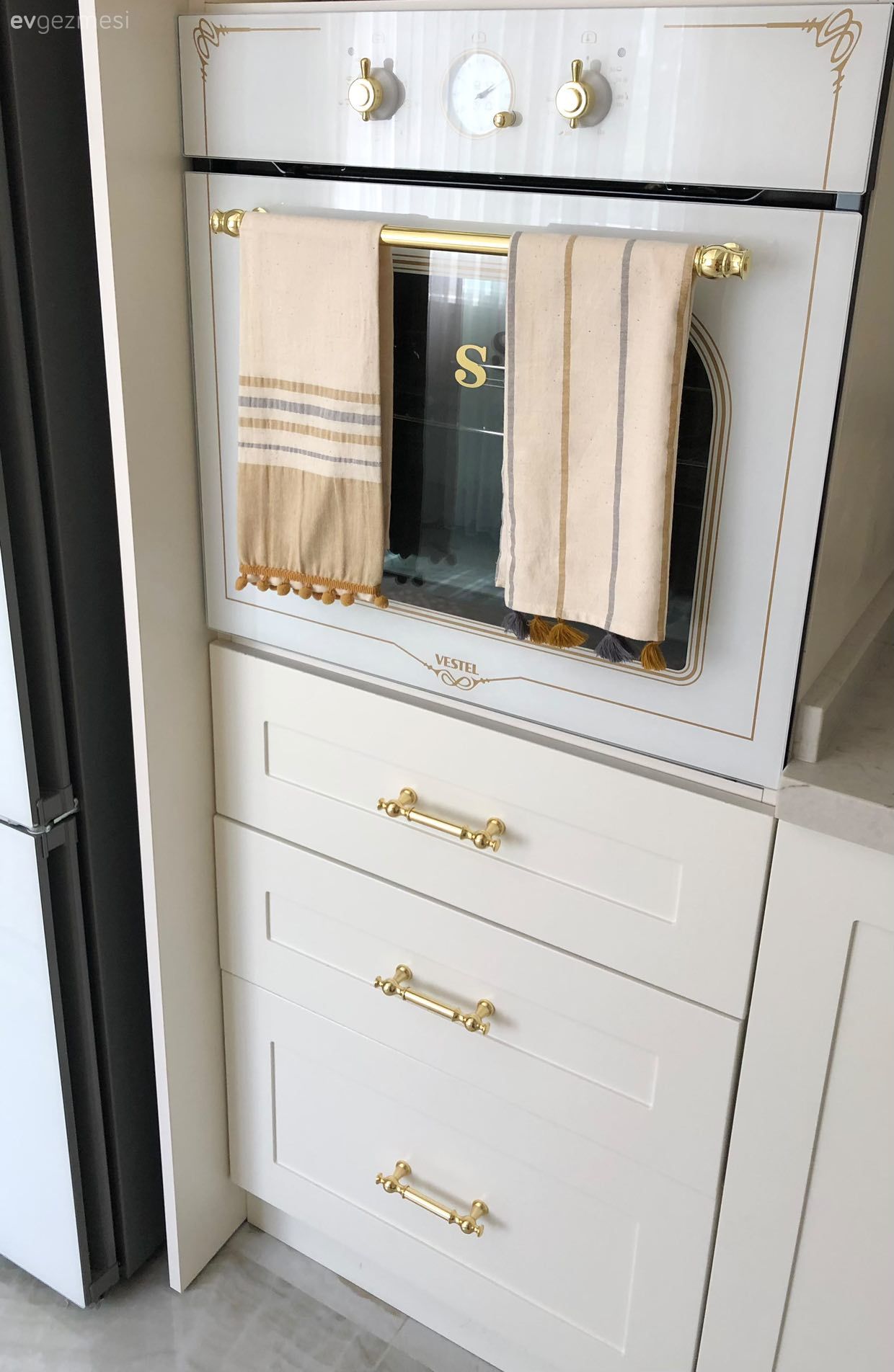 Altın, Beyaz, Ankastre, Mutfak