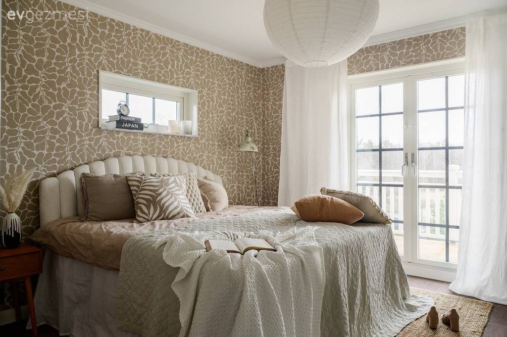 183 M2'lik Balkonlu Bu Evin Arka Cephesinde İskele Veranda Var