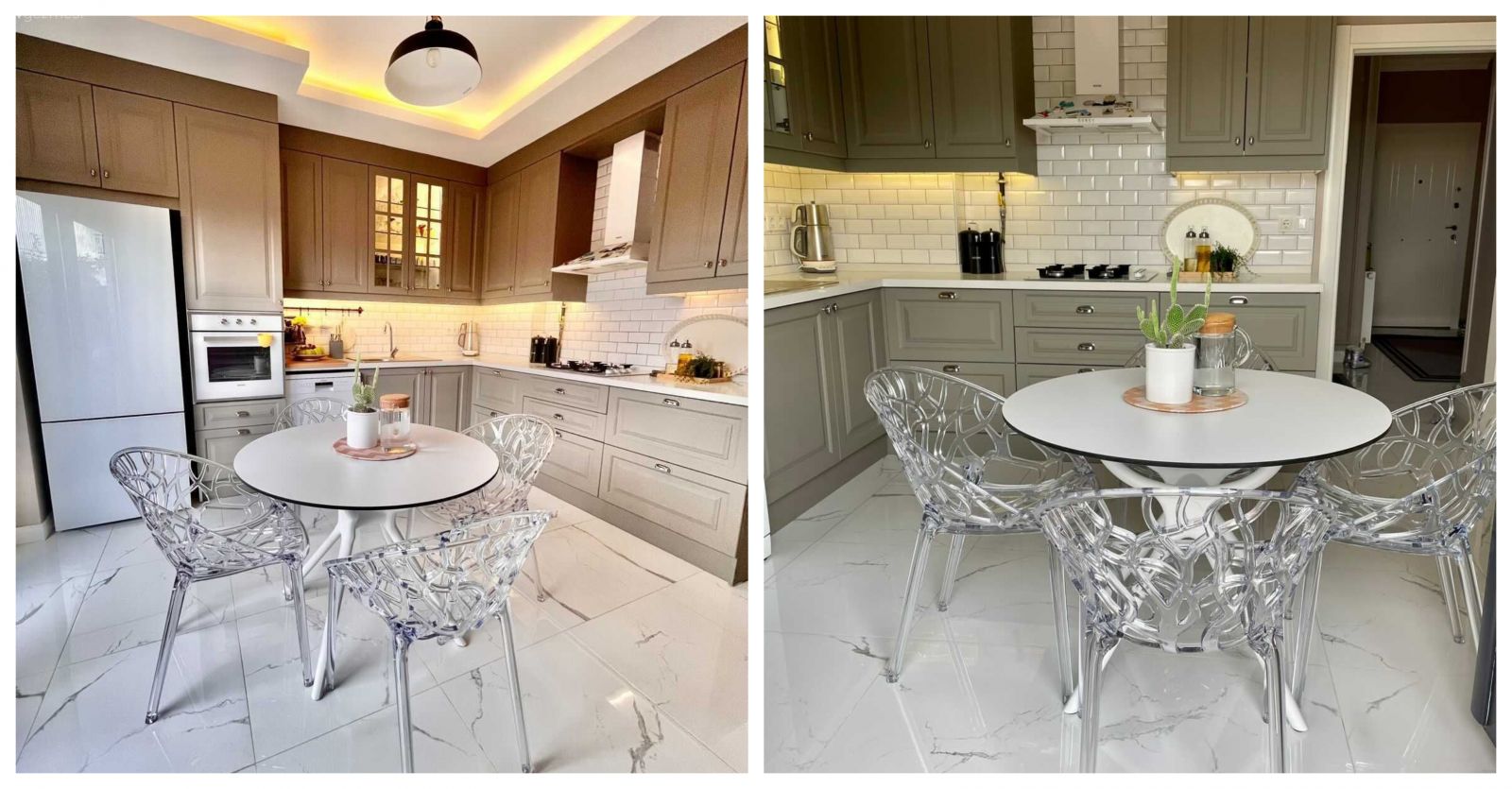 Bu Gri Mutfak Yeni Parçalarıyla Daha Bir Sıcak