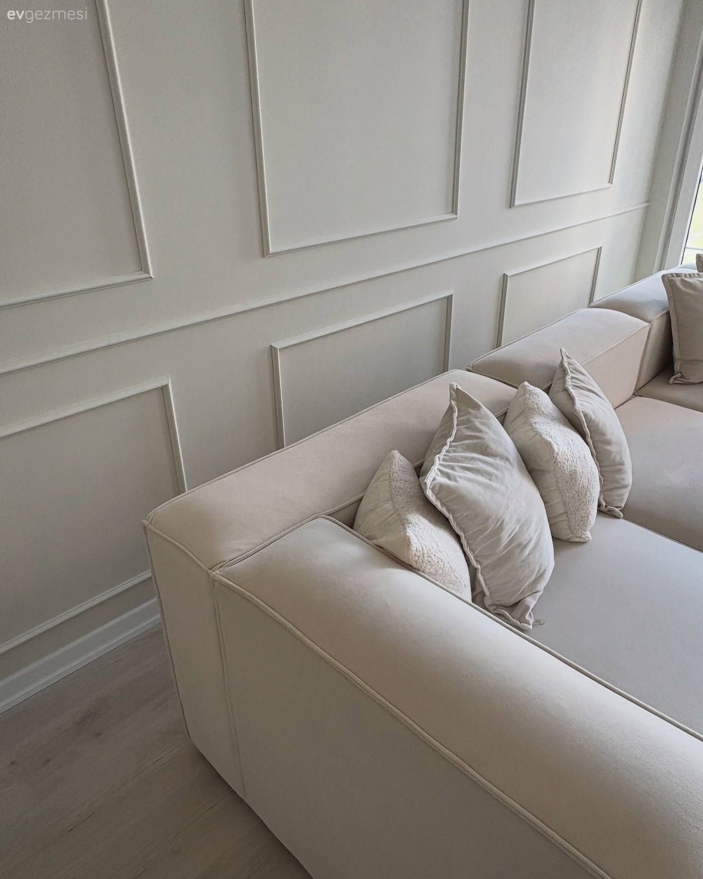 Duvar çıtalama, Köşe koltuk, Koltuk takımı, Kırlent, Ev tekstili