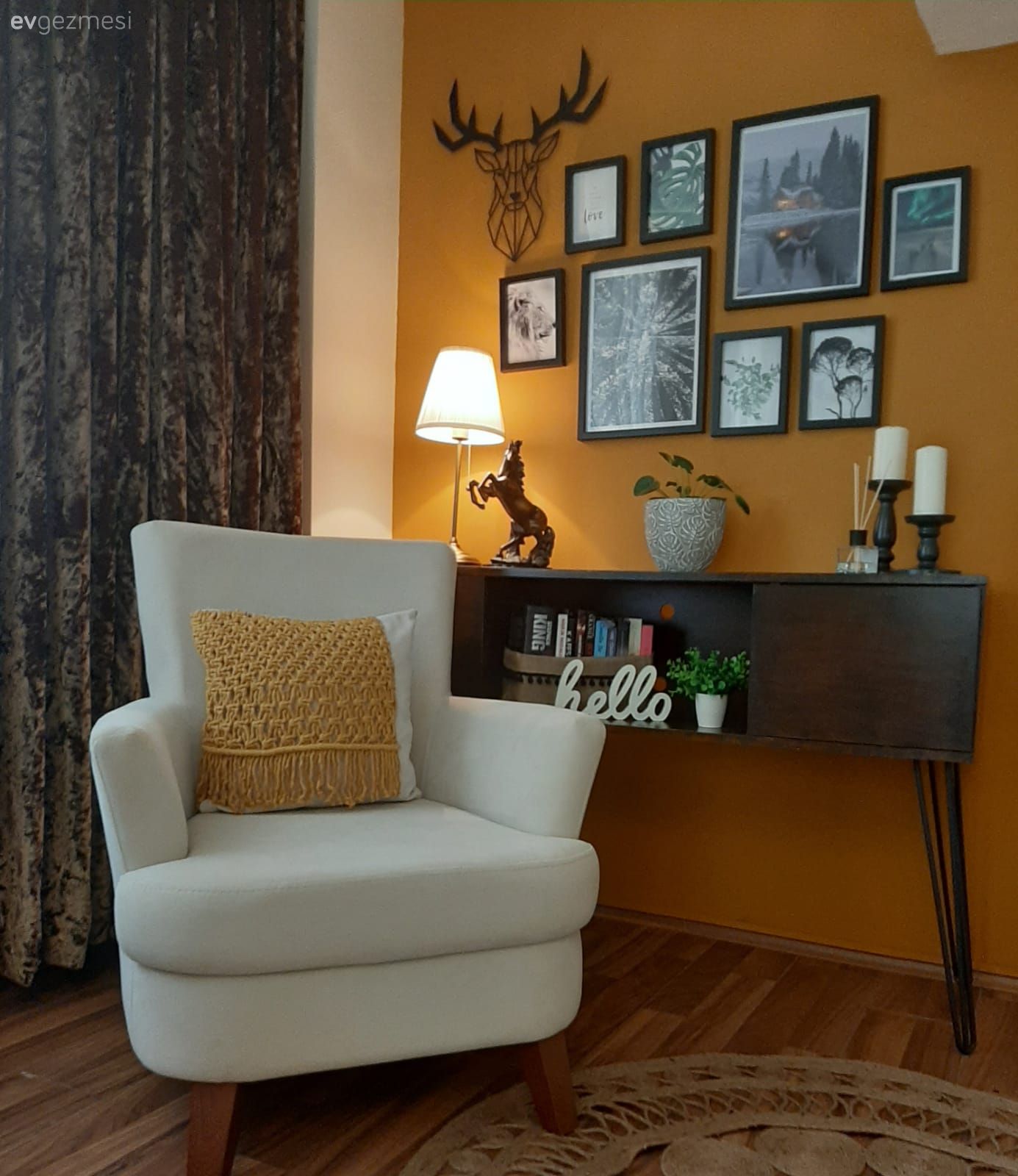 Bu Evde Popüler Trendler Kişisel Yorumlarla Yeni Bir Hal Almış!