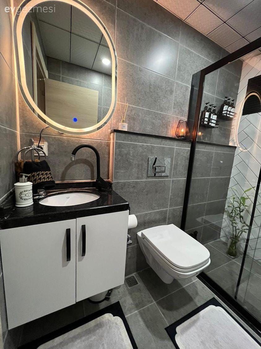 Öncesi&Sonrası:  5 Yıllık Banyo Yeni Haliyle Oldukça Modern!