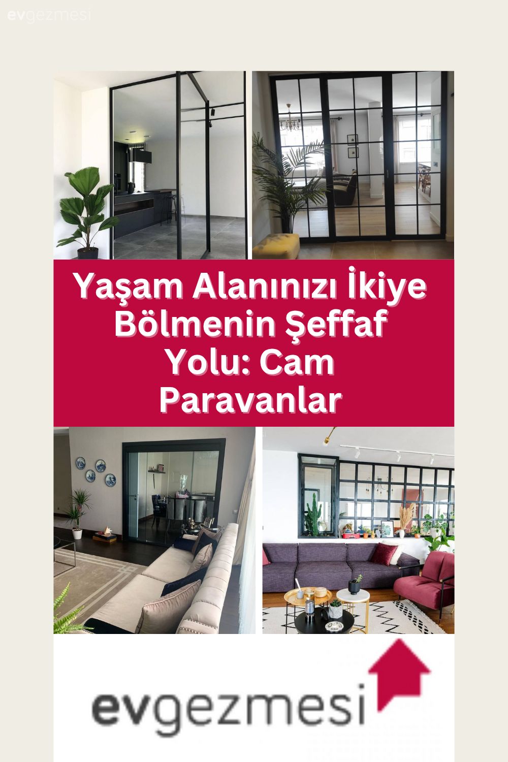 Yaşam Alanınızı İkiye Bölmenin Şeffaf Yolu: Cam Paravanlar