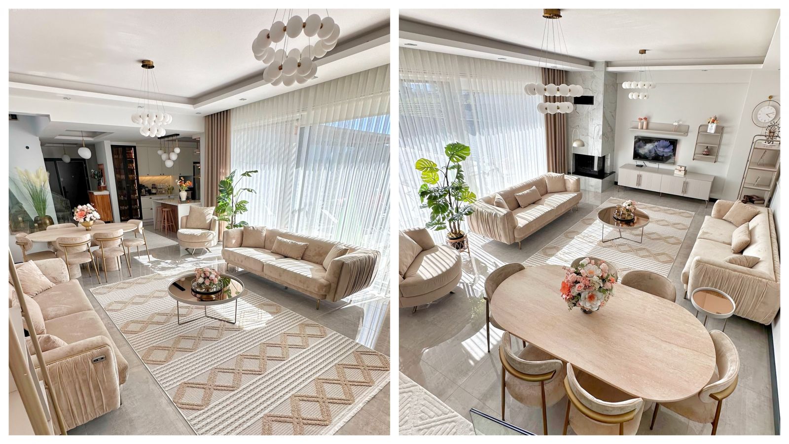 Ferahlık ve Şıklıkla Kuşanan Bu Salonda Eksik Yok