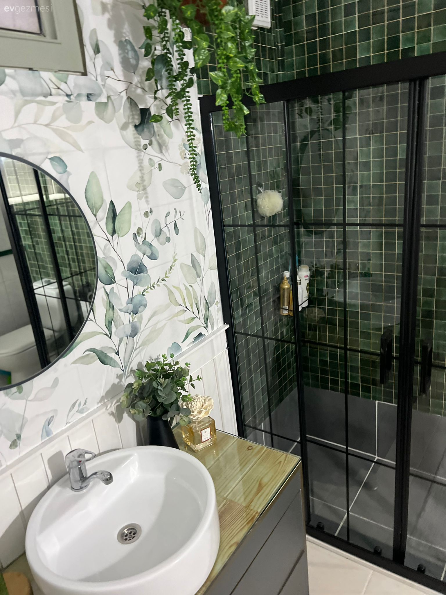 Banyo, Modern, Banyo dolabı, Antrasit  , Gri, Siyah, Yeşil, Banyo aksesuarları