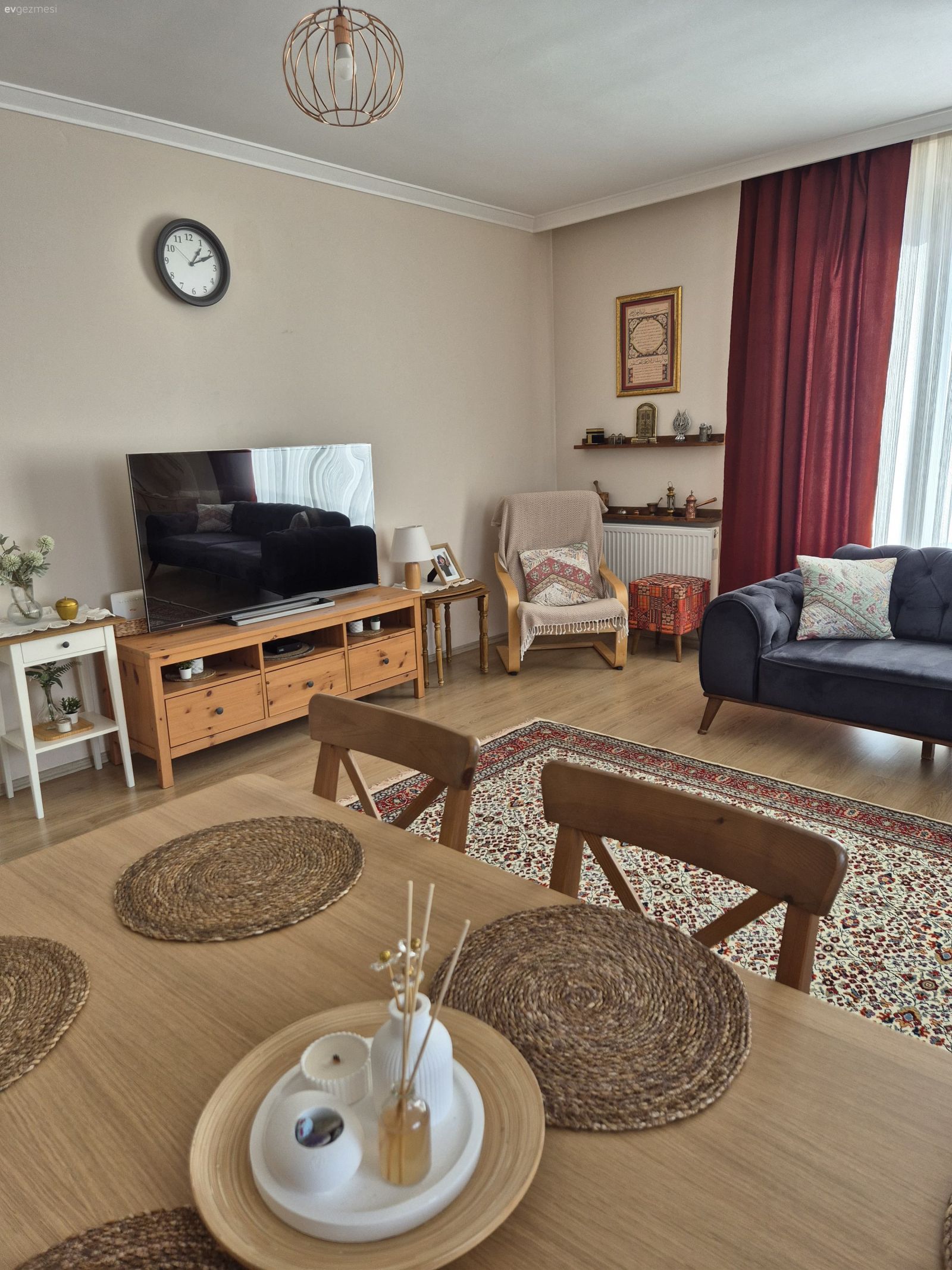 Ahşabın Sıcaklığı, Desenlerin Nahifliği: İstanbul'da Bohem Bir Ev!