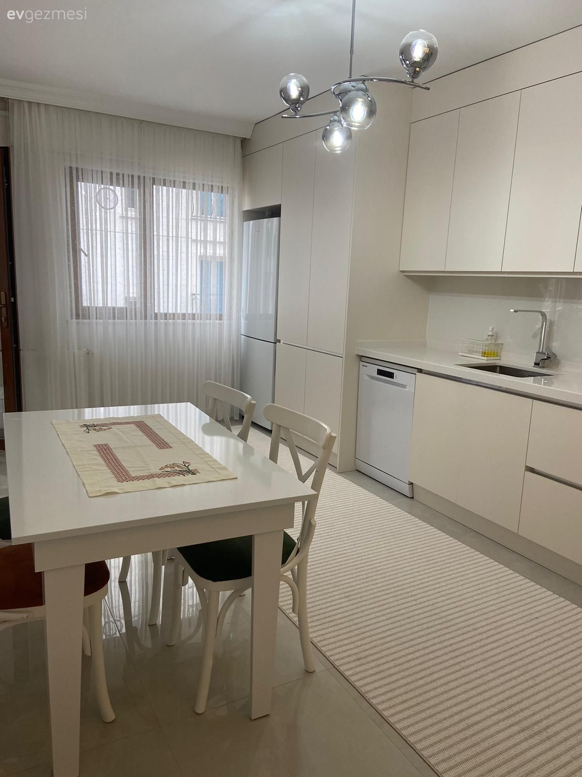 10 Yıllık Mutfak Tadilattan Sonra Daha Çok Ferahlamış