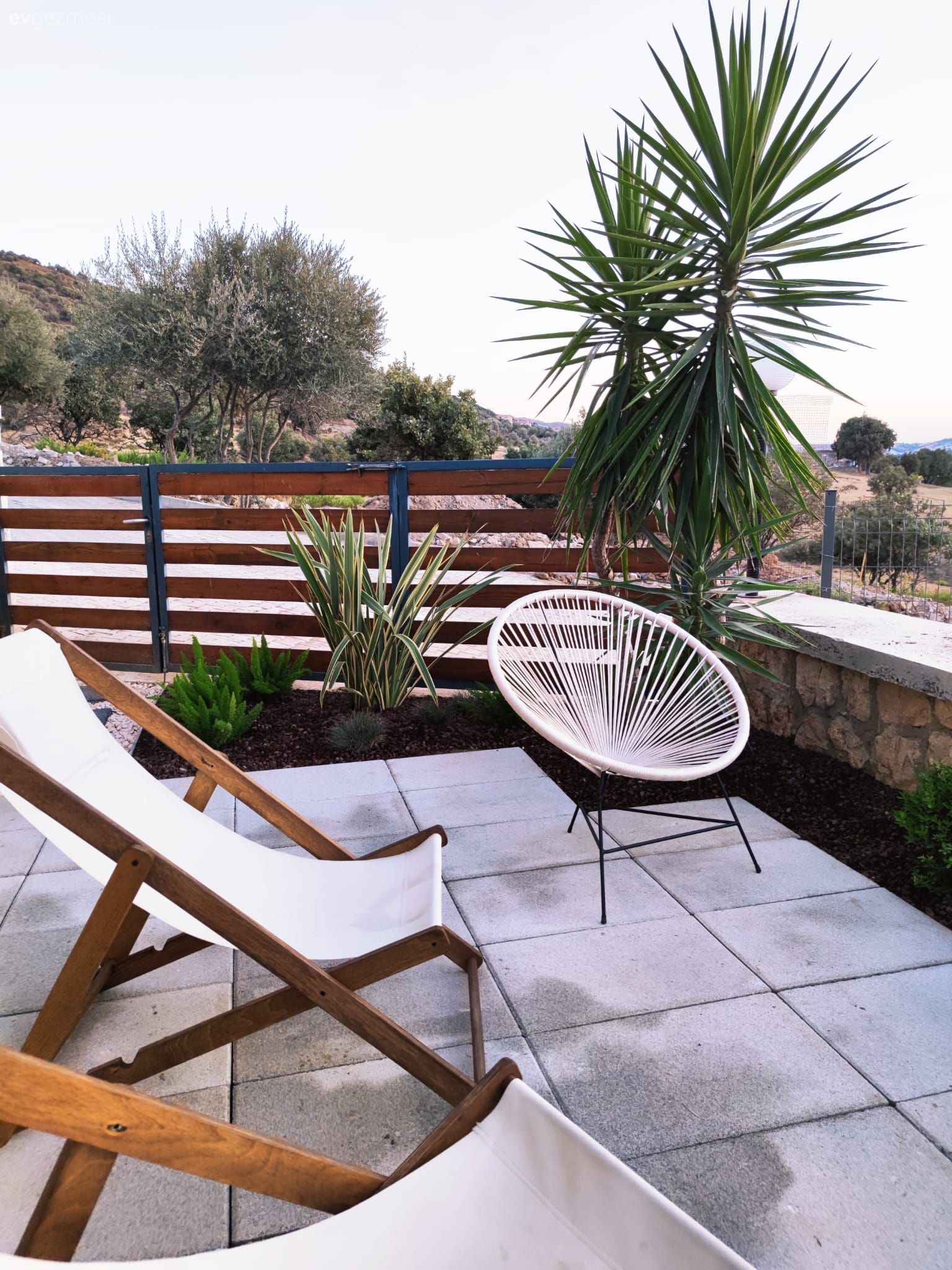 Bahçe, Sandalye, Peyzaj