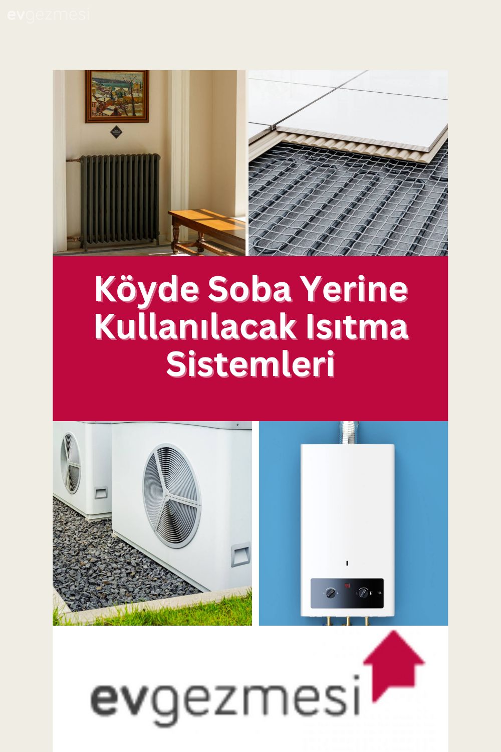 Köyde Soba Yerine Kullanılacak Isıtma Sistemleri