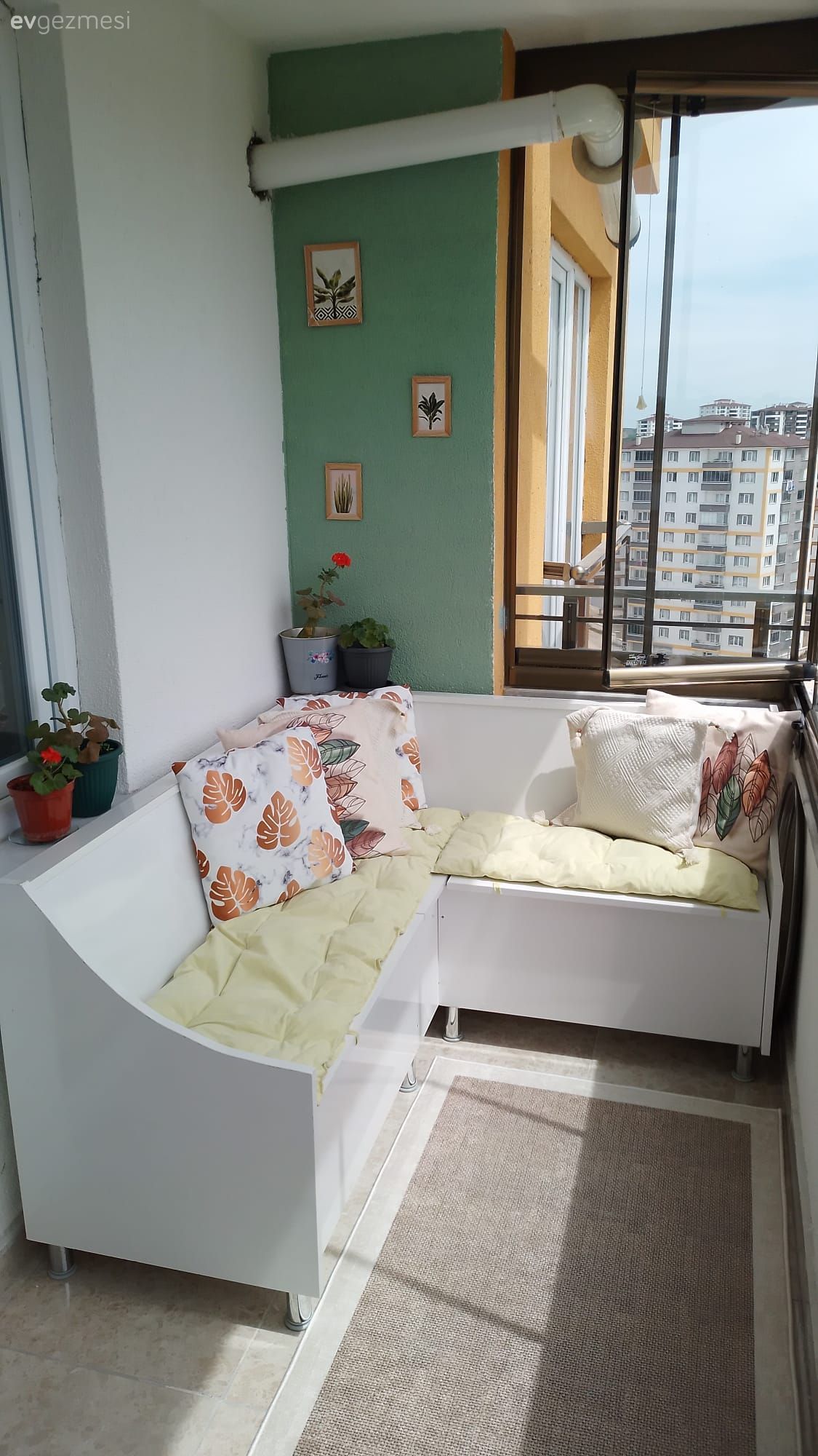 Öncesi&Sonrası: Düşük Maliyetle Değişen Keyifli Bir Balkon!