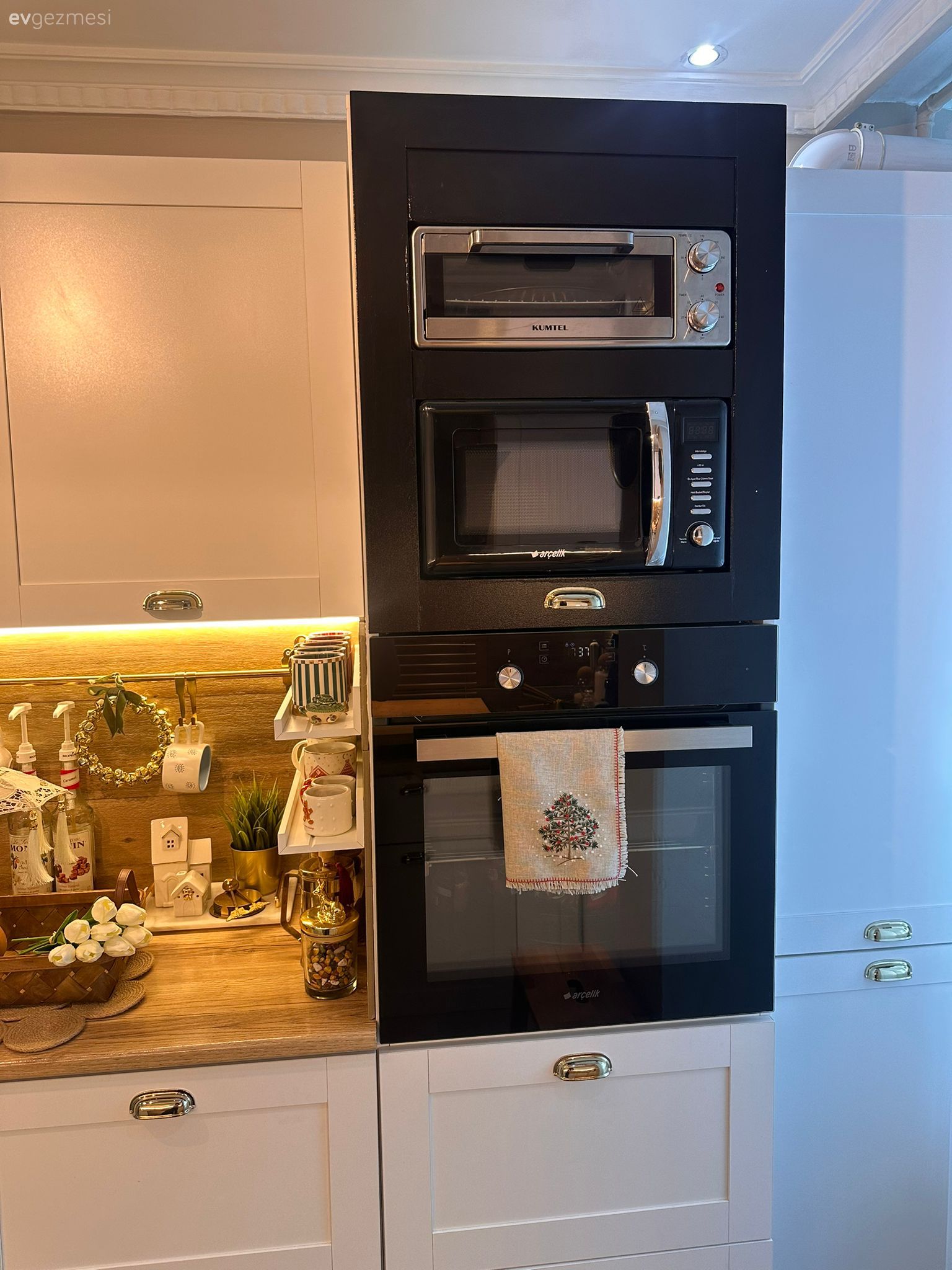 Demonte Alınan Dolaplar Bu Mutfağa Yeni Suret Kazandırmış