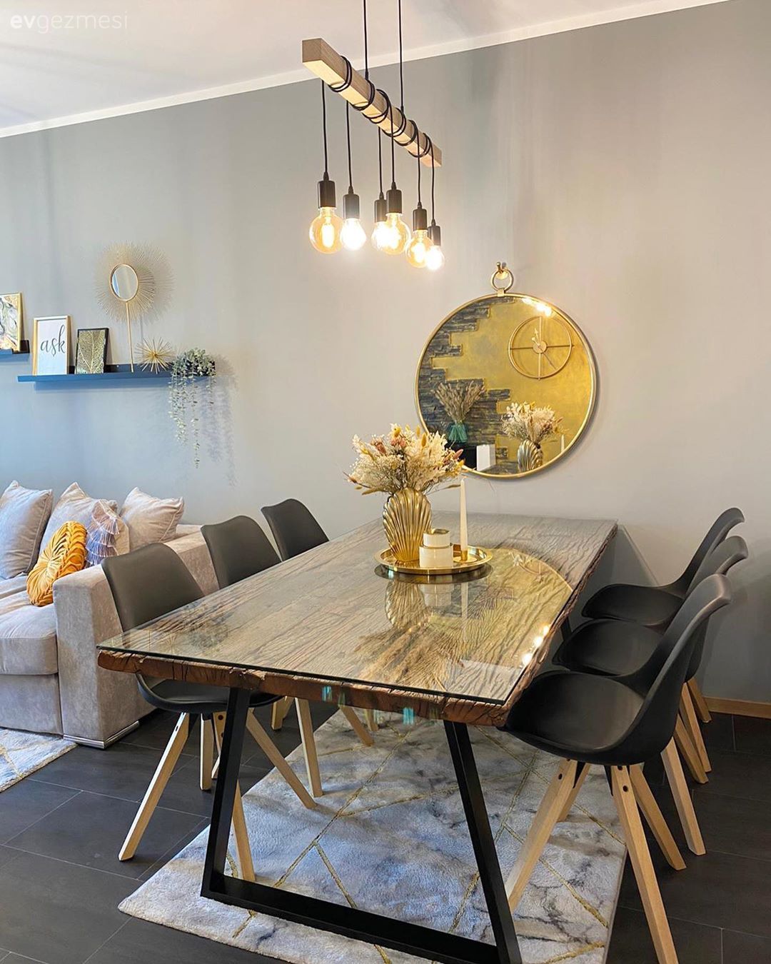 Bu Keyifli Evde Göze Çarpan Detayların Haddi Hesabı Yok