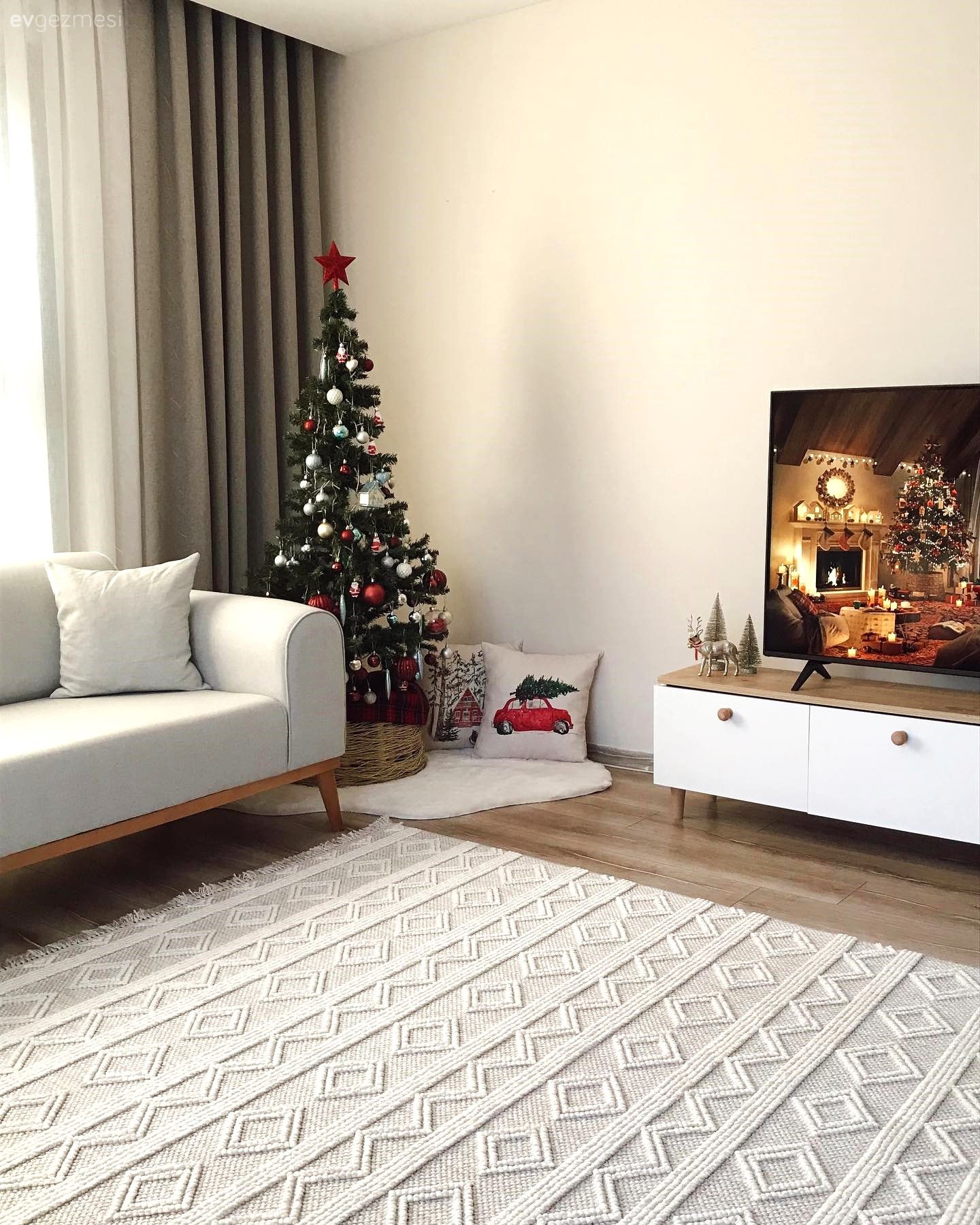 Ev Gezmesi: Modern ve İskandinav Ruhuyla Kuşanmış Bir Salon!