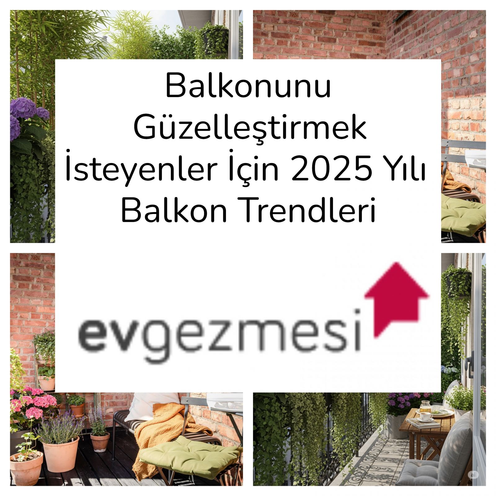Balkonunu Güzelleştirmek İsteyenler İçin 2025 Yılı Balkon Trendleri