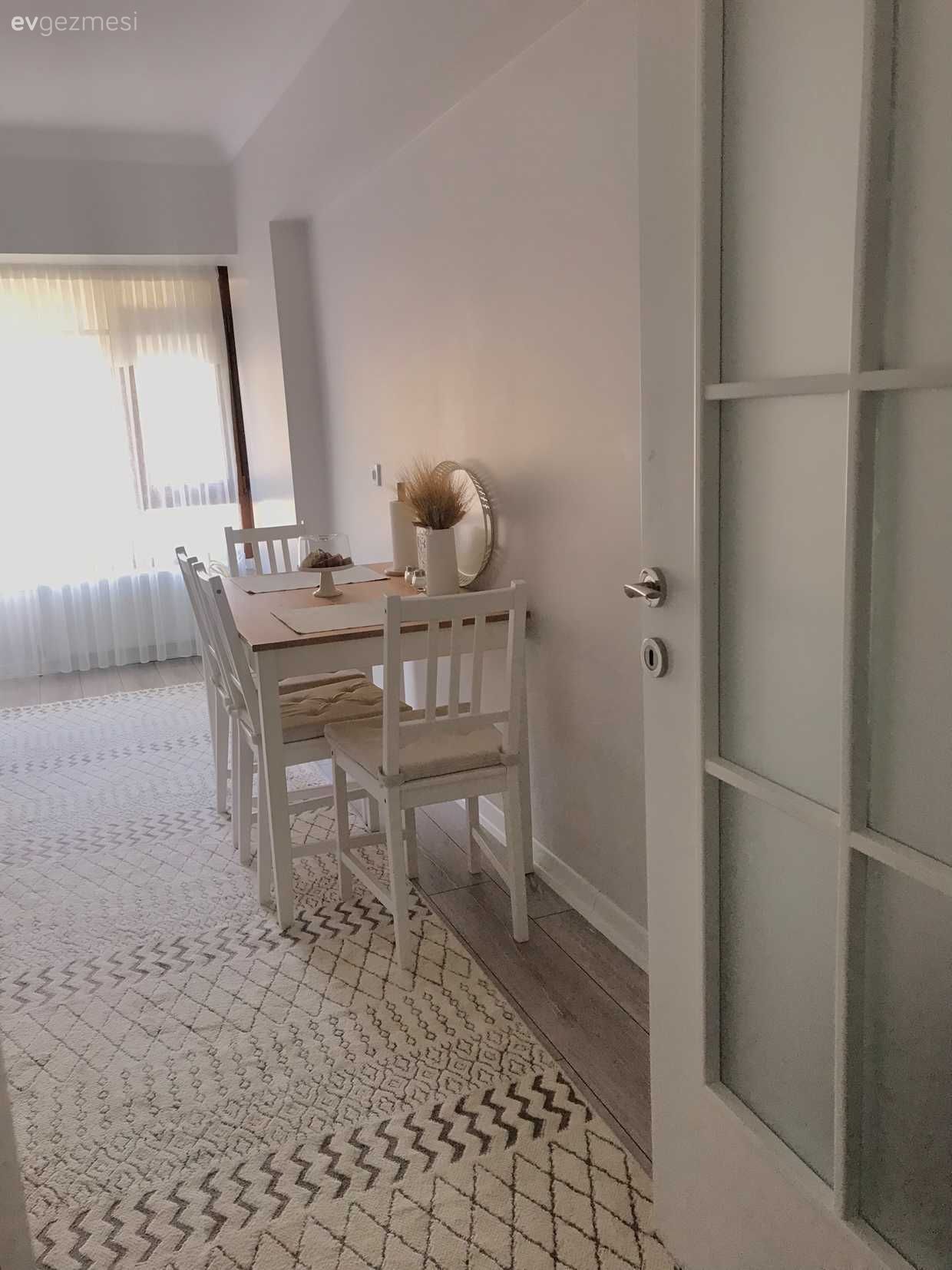 Mutfak halısı, Mutfak, Beyaz, Sandalye, Mutfak masası