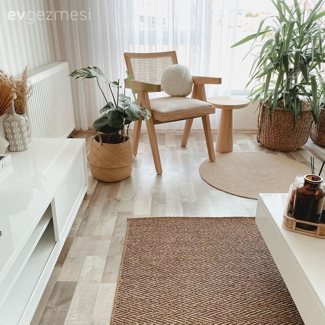 Bu Ankara Evinde Yeşilin Sakinliğine Ahşabın Sıcaklığı Karışmış!