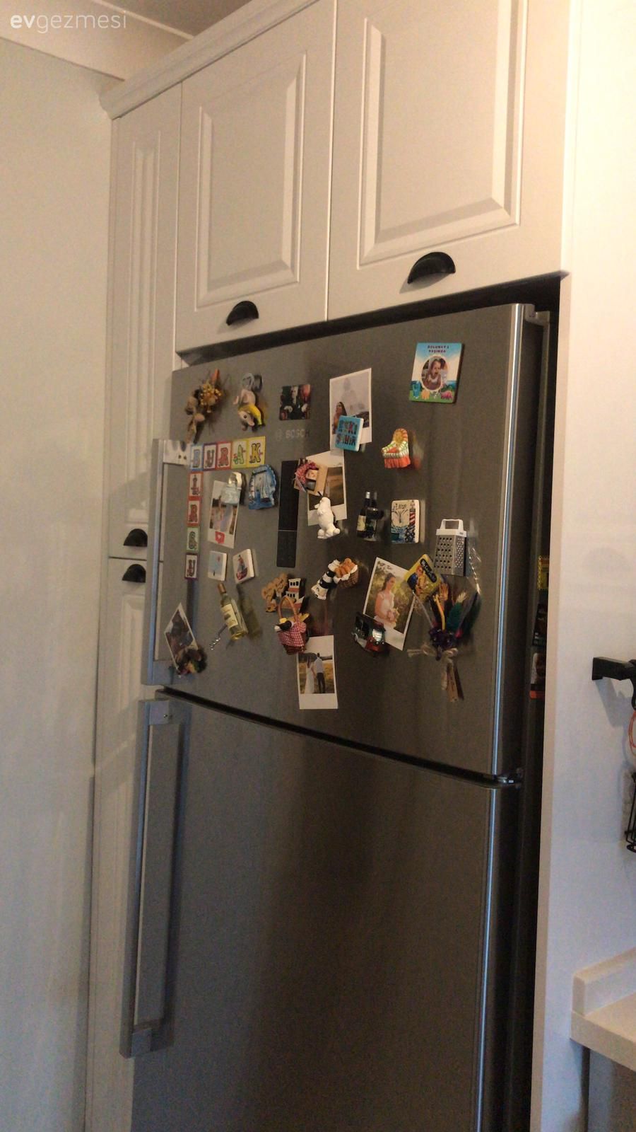 Beyaz, Siyah, Shaker kapaklı dolaplar, Mutfak