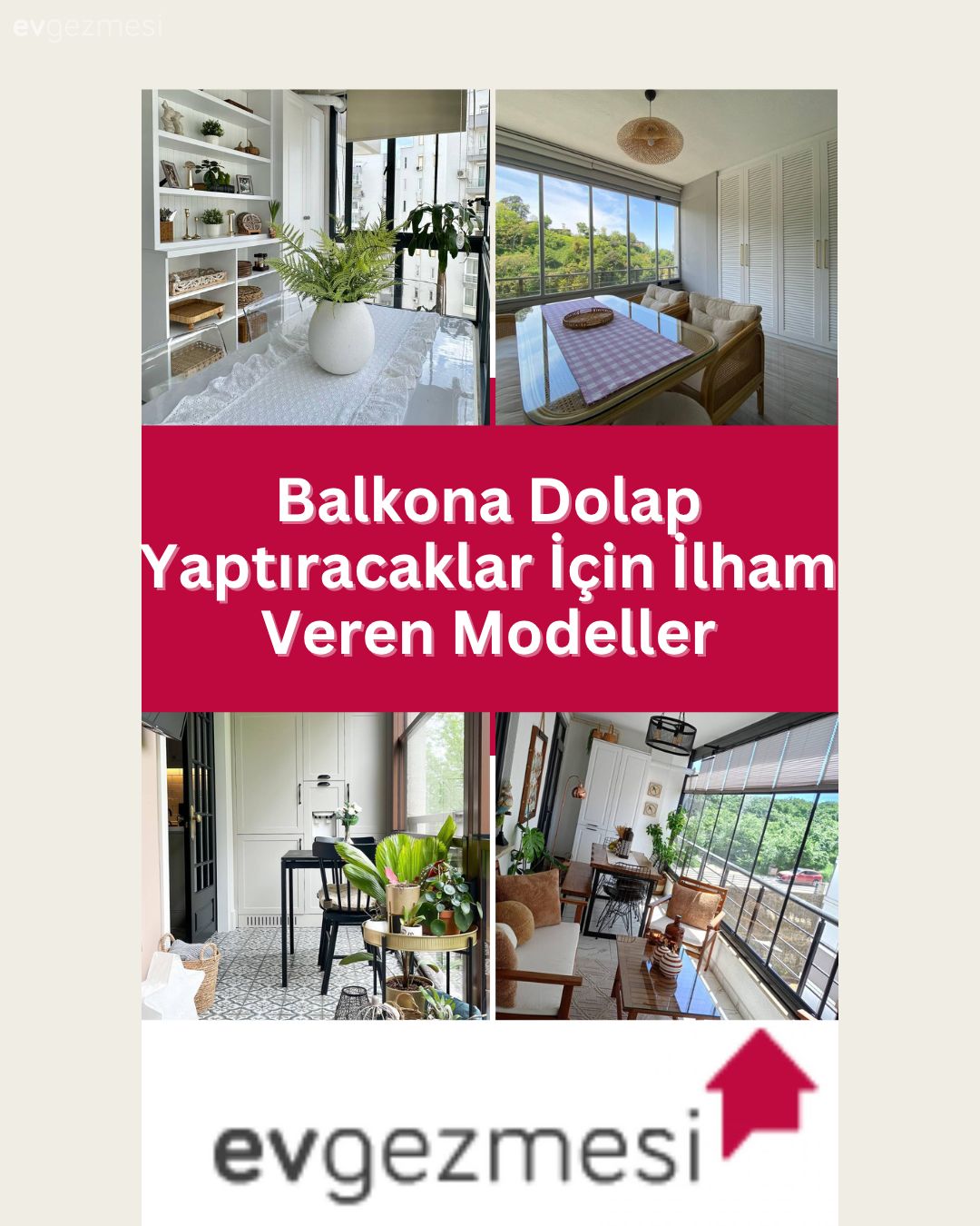 Balkona Dolap Yaptıracaklar İçin İlham Veren Modeller