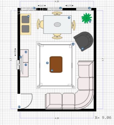 25 Metrekare Dikdörtgen Salonda Eşyalar Nasıl Yerleştirilir?