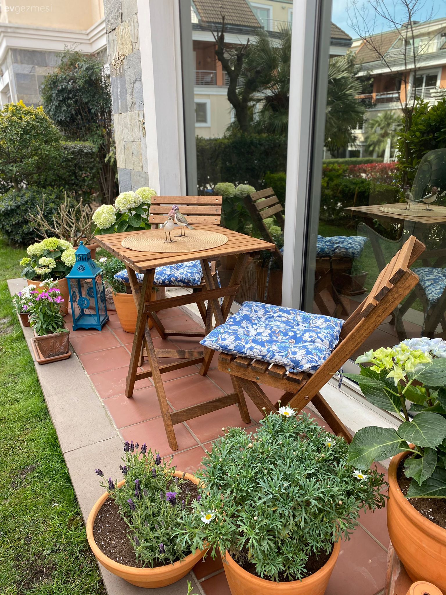 Bu Keyifli Bahçe Renkleri ve Çiçekleriyle Adeta Panayır Yeri