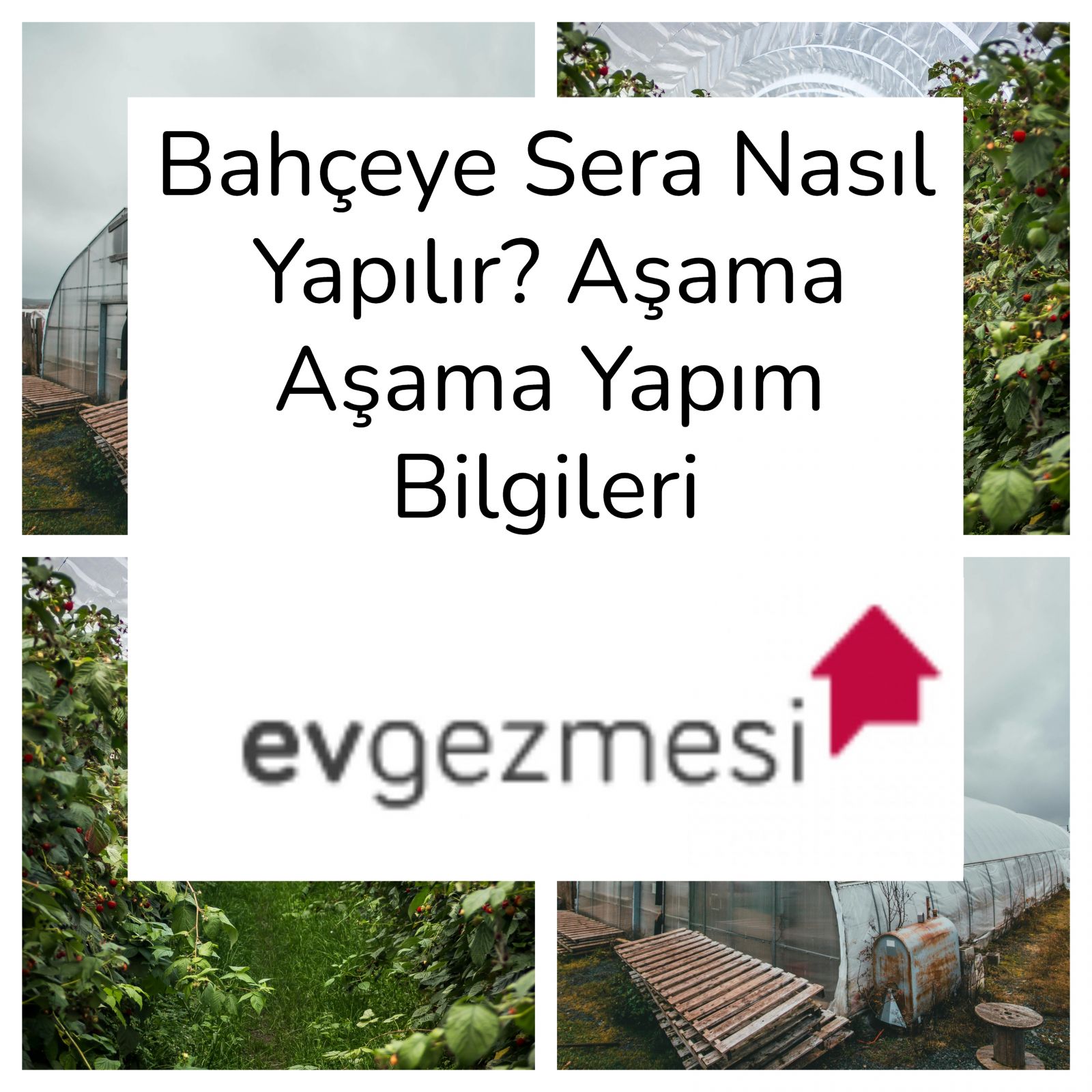 Bahçeye Sera Nasıl Yapılır? Aşama Aşama Yapım Bilgileri