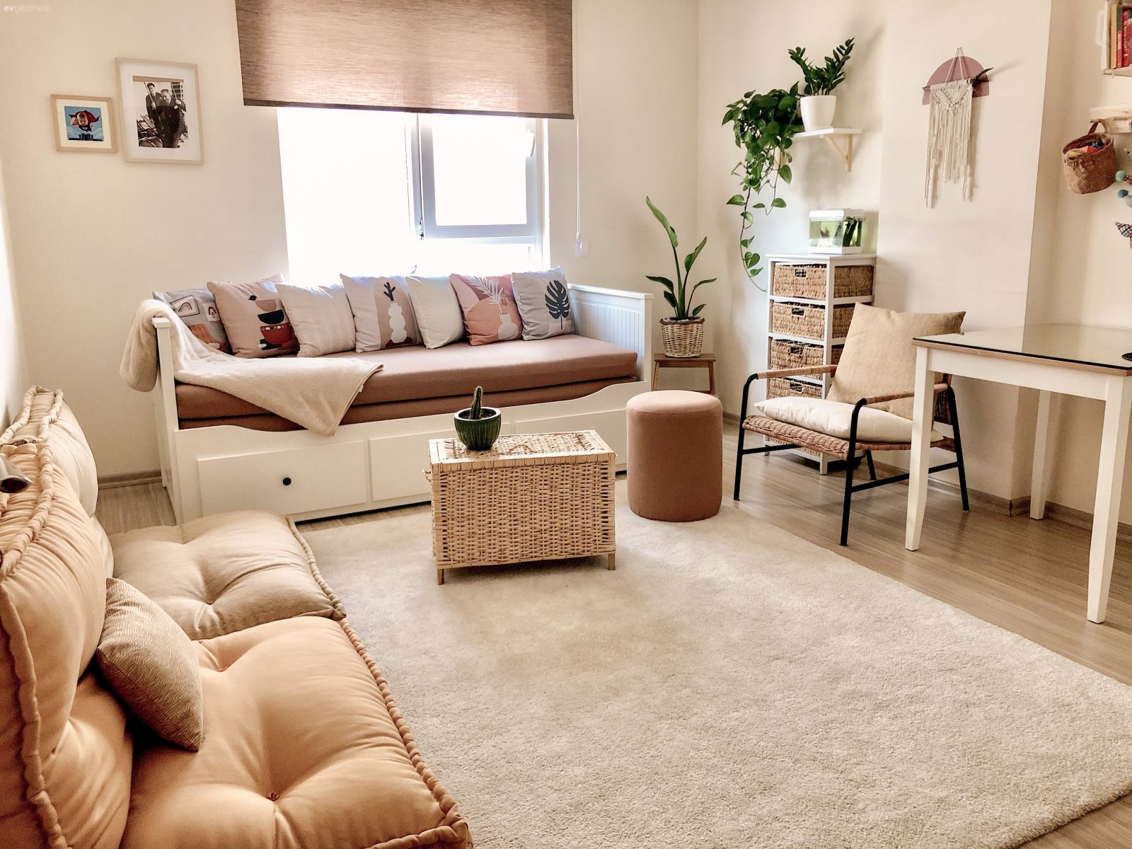 Bu Antalya Evinde Birçok Amaca  Hizmet Eden Alanlar Ön Planda!