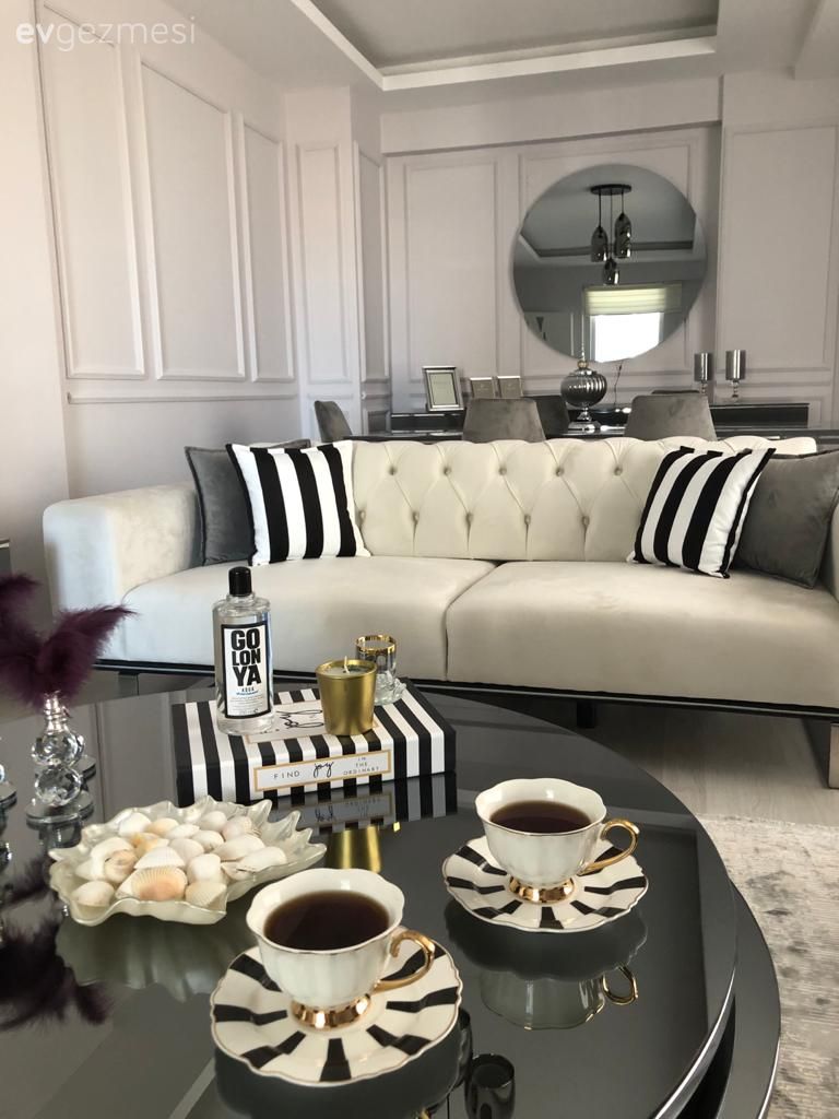 Bu Samsun Evinde Modern Stil Art Deko İle enginlik Kazanmış