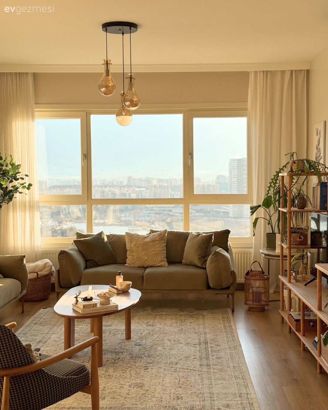 Bu Ankara Evinde Doğadan Esinlenen Bir Renk Paleti Var