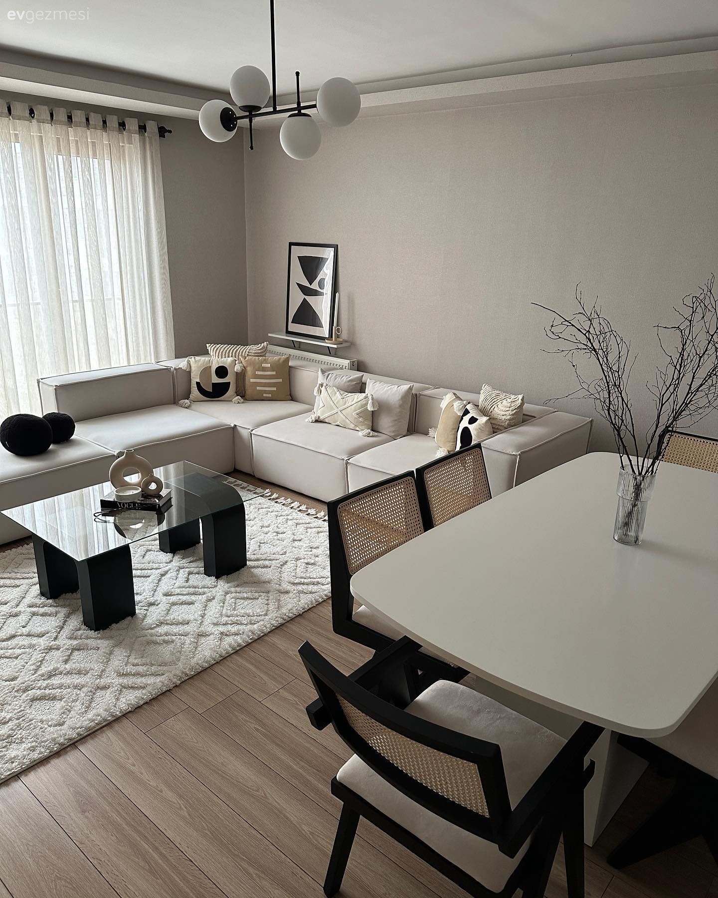 Ferahlığı Aklına Koyan Bu Ankara Evi Şıklığı da Unutmamış!