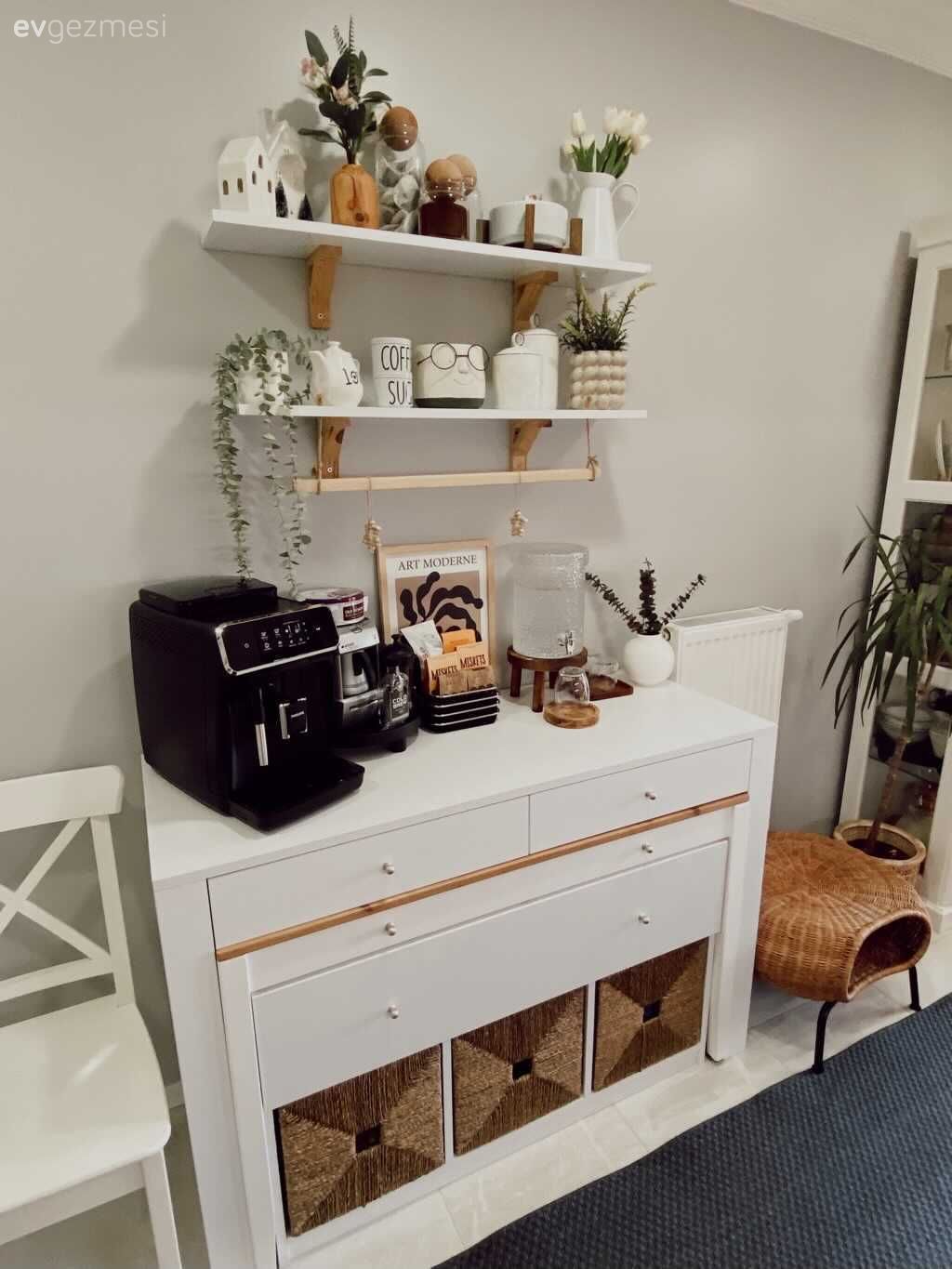 Mutfak rafı, Mutfak, Beyaz, Mutfak aksesuarları, Mutfak halısı, Hasır