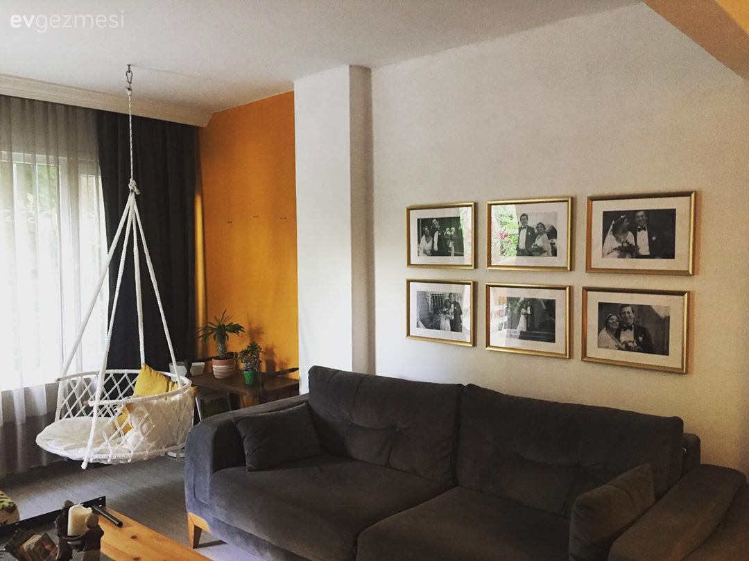 Renkleri ve Bitkileriyle Doğayı Yansıtan  Bir İstanbul Evi