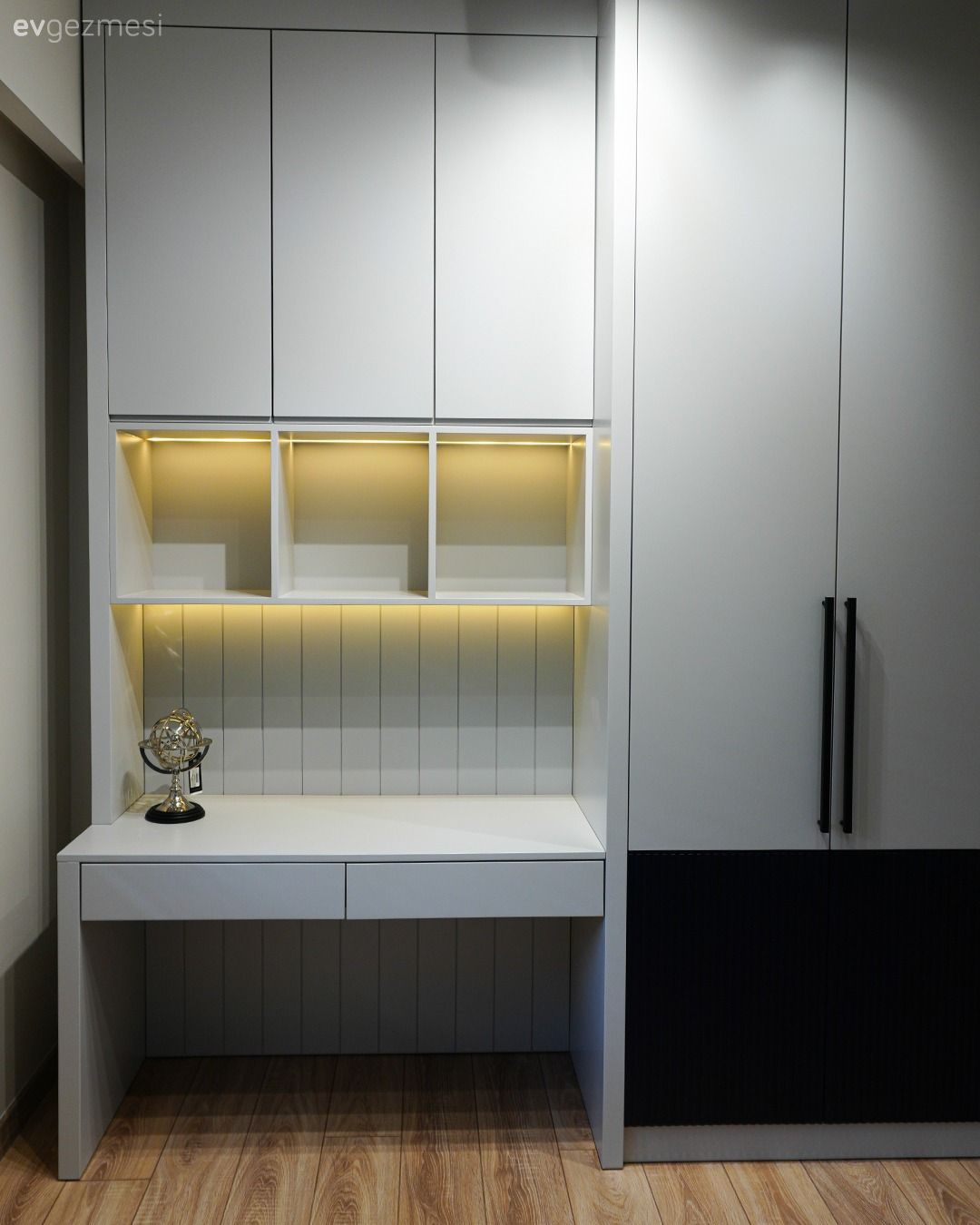 Özel yapım dolaplar, Dolap, Beyaz, Siyah