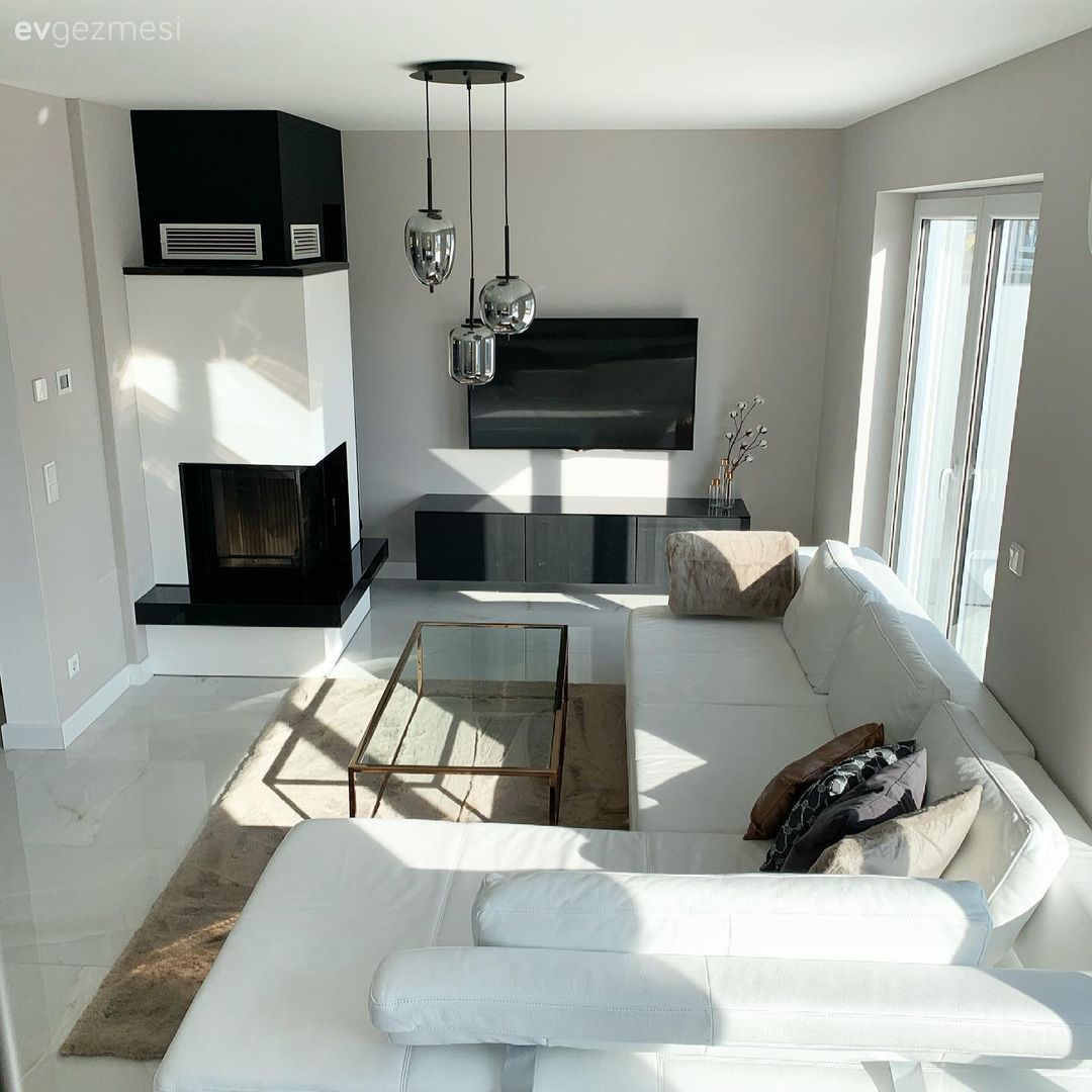 Bu Modern Evde Zıt Renkler Dekorun Çekici Tavrını Öne Çıkarmış!