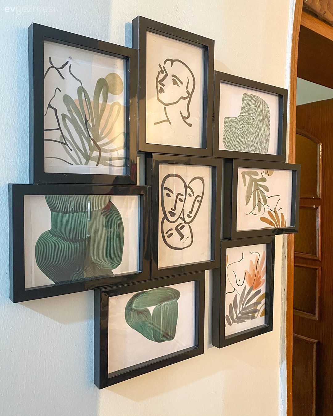 Kapı , Çerçeve, Duvar dekorasyonu