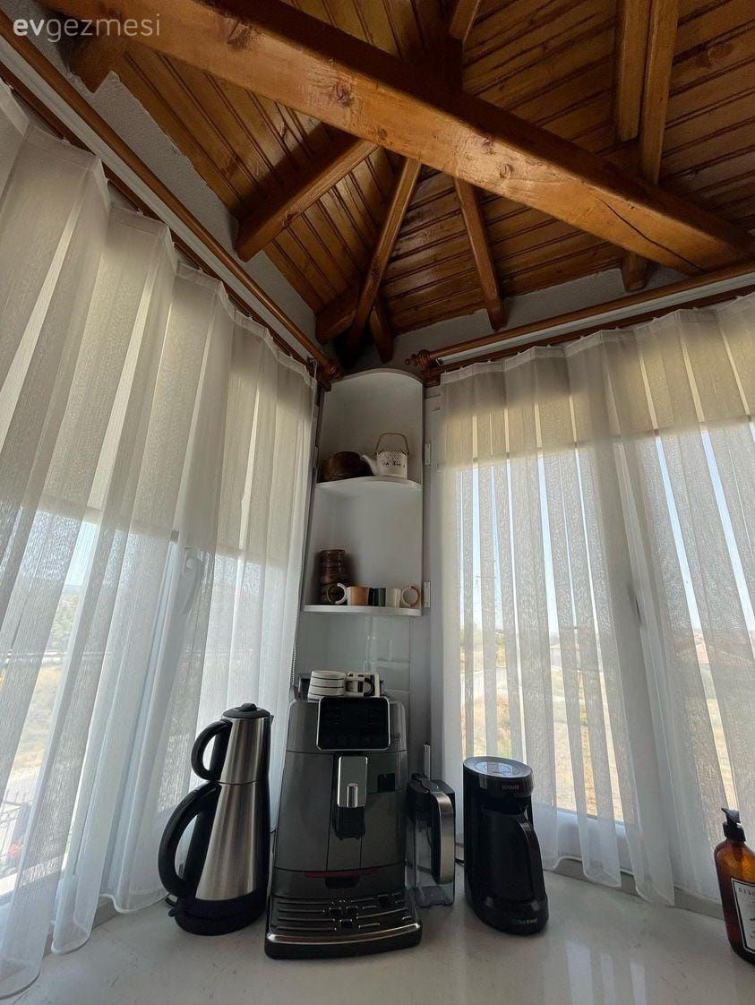 Terastan Dönüşen Bu Açık Konsept Alanın Samimiyetine Diyecek Yok!