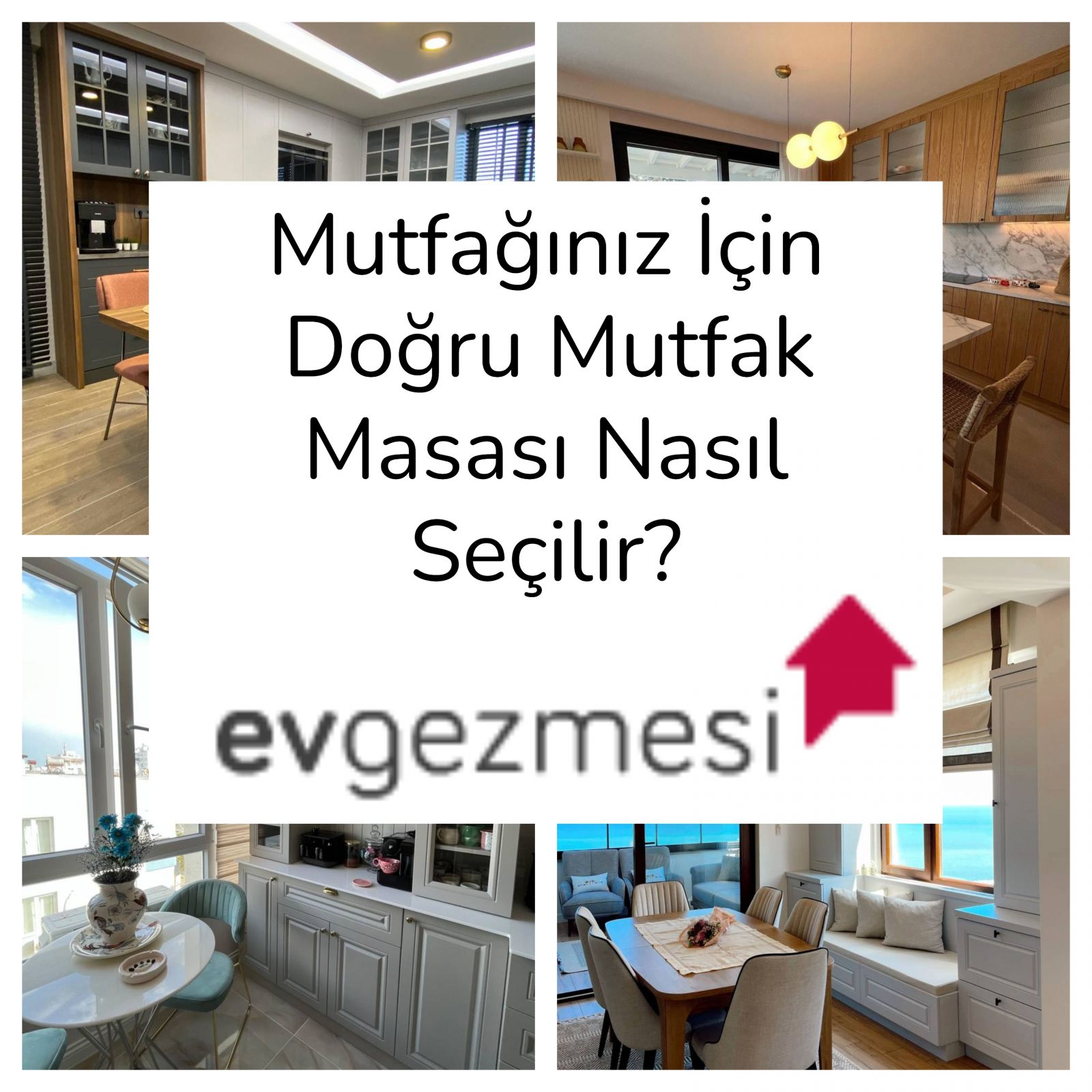 Mutfağınız İçin Doğru Mutfak Masası Nasıl Seçilir?