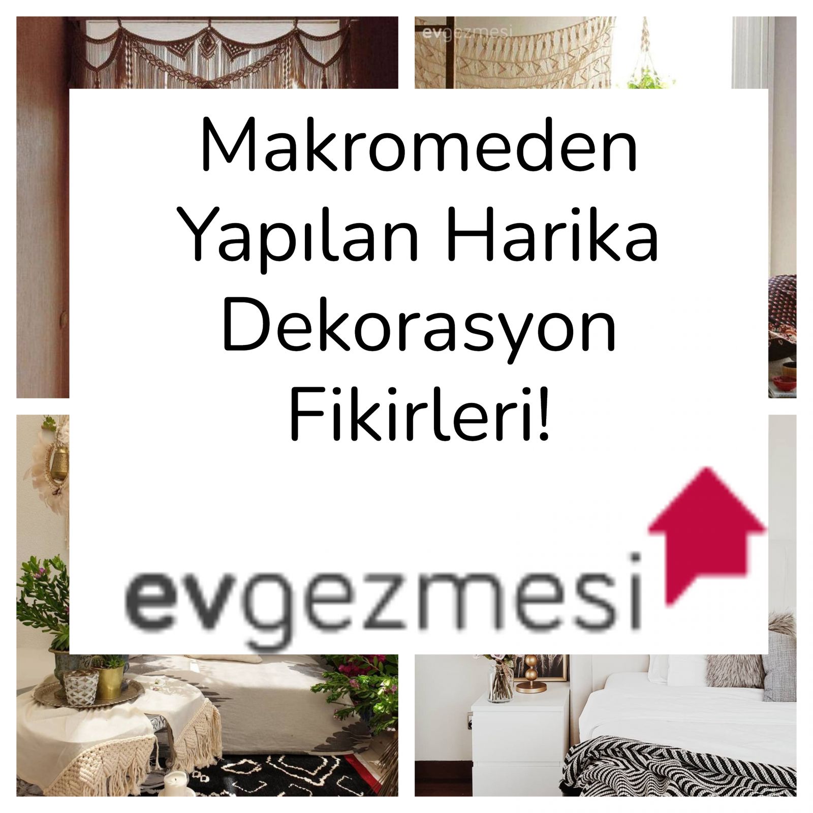 Makromeden Yapılan Harika Dekorasyon Fikirleri!