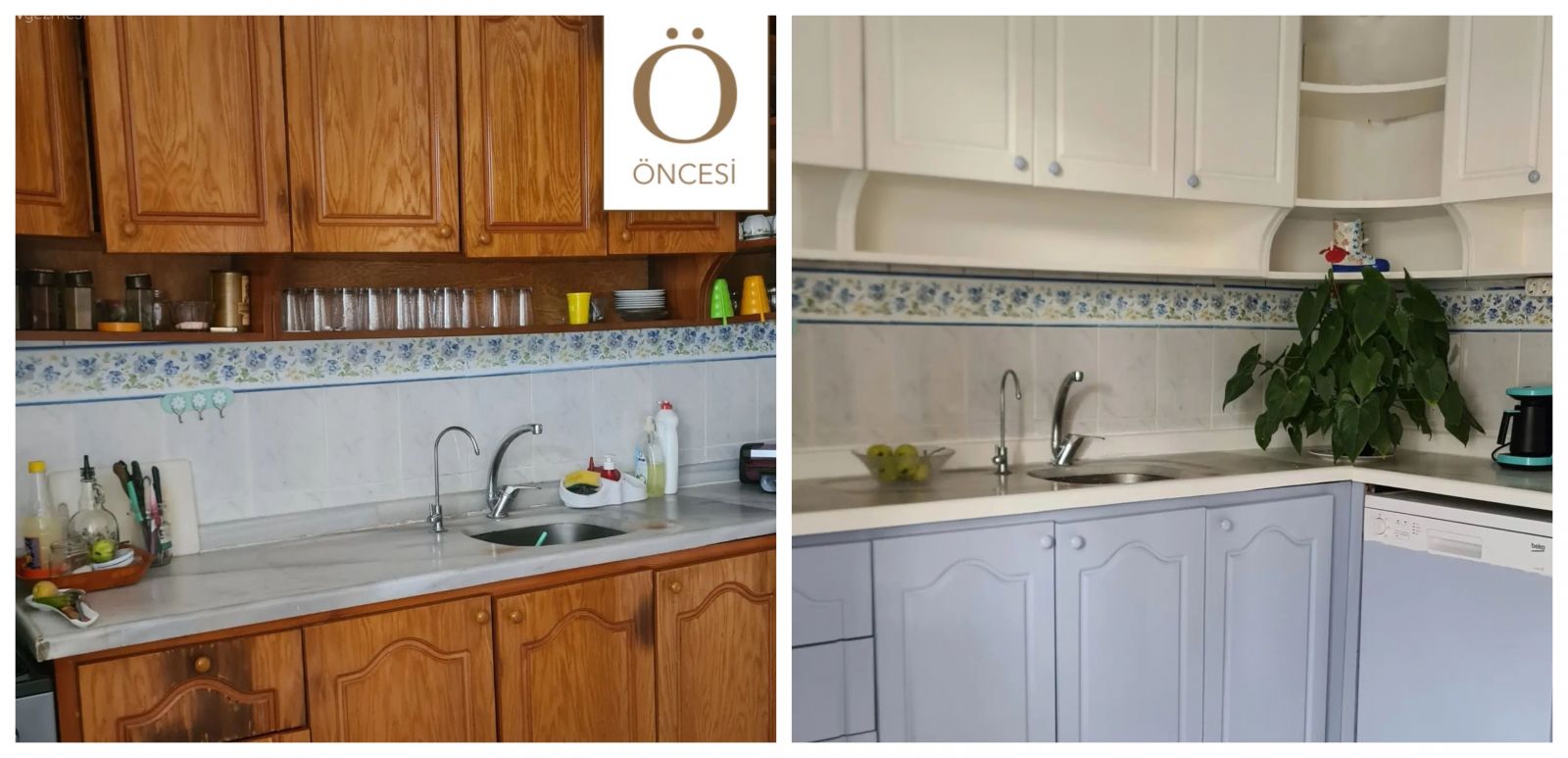Öncesi&Sonrası: 23 Yıllık Dolaplar Şimdi Yeni Gibi Duruyor!