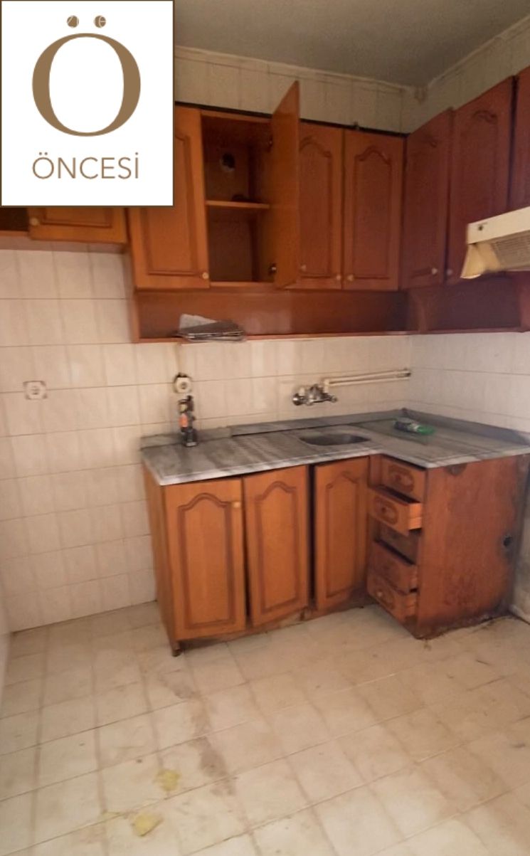 Öncesi&Sonrası: Acı Kahve Dolaplara Veda Eden Bir Mutfak!