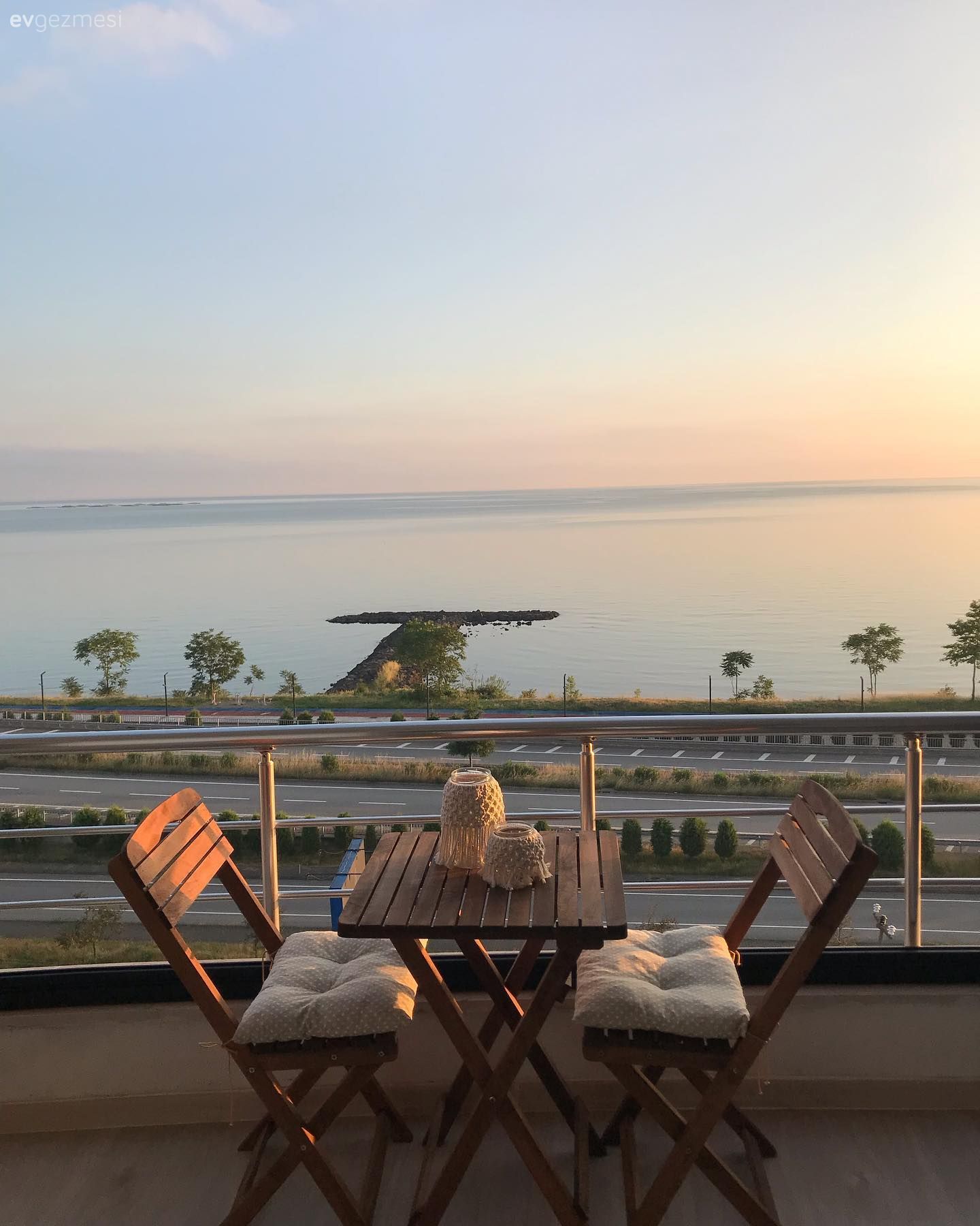 Balkon, Ahşap Mobilya, Sandalye