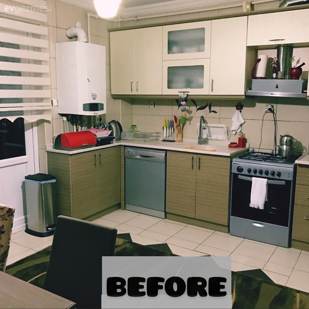 Öncesi / Sonrası, Mutfak tadilat, Tadilat, Mutfak