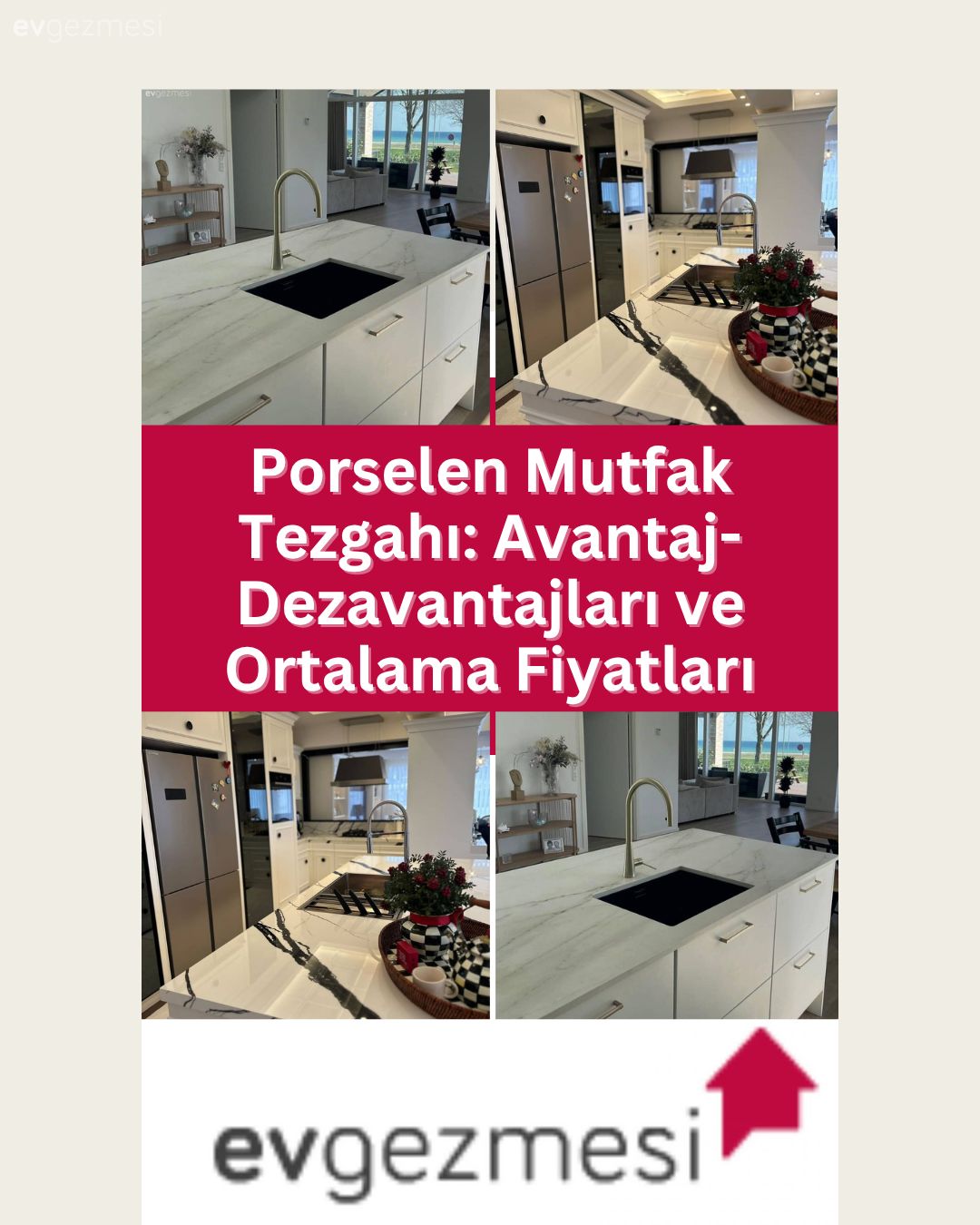 Porselen Mutfak Tezgahı: Avantaj-Dezavantajları ve Ortalama Fiyatları