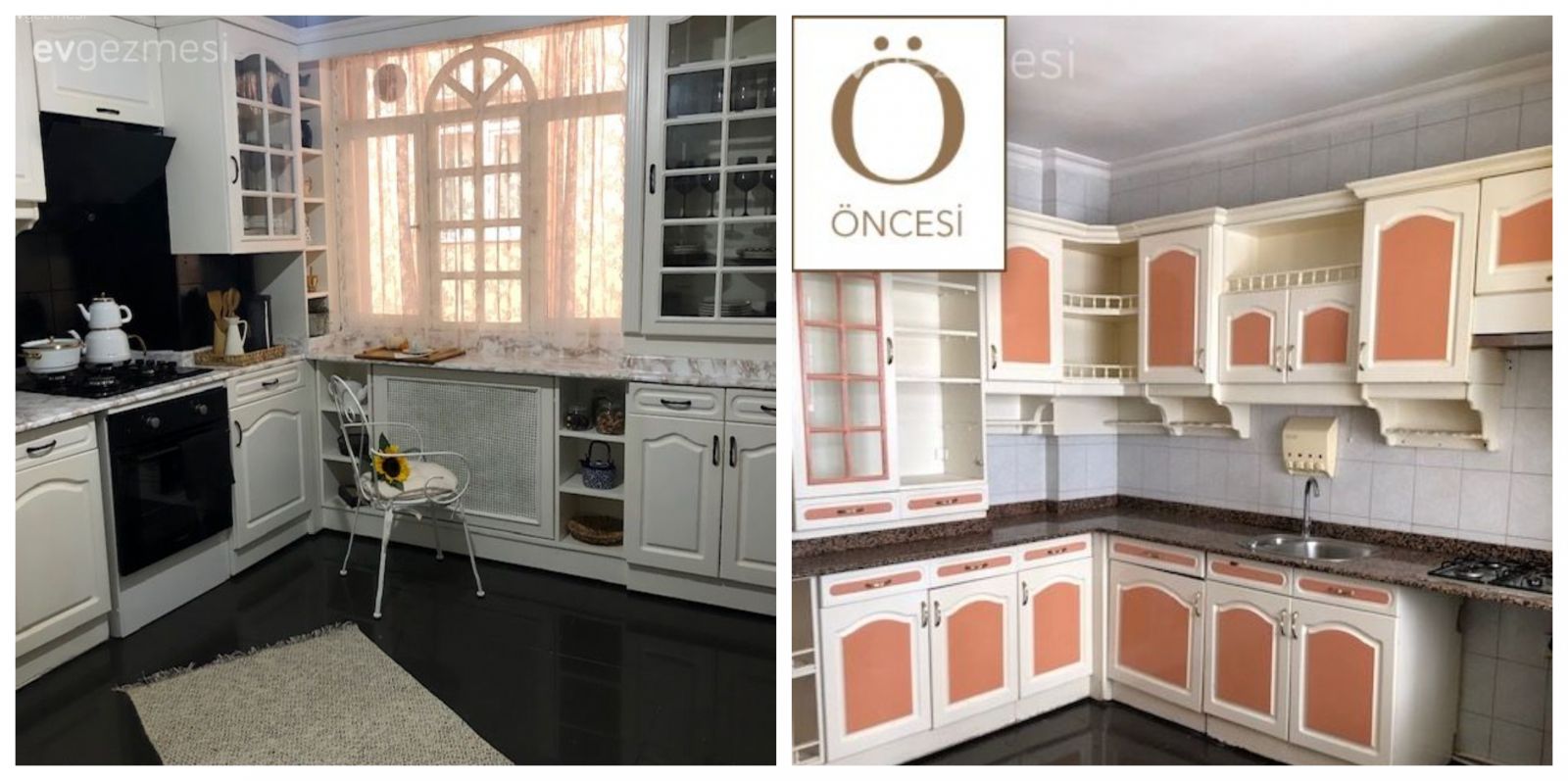 Öncesi&Sonrası: Düşük Maliyetle Yepyeni Bir Mutfak!