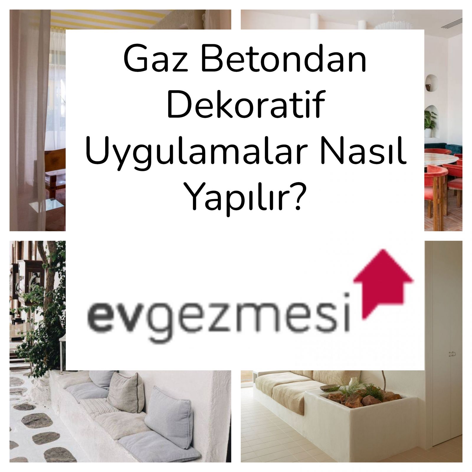 Gaz Betondan Dekoratif Uygulamalar Nasıl Yapılır?