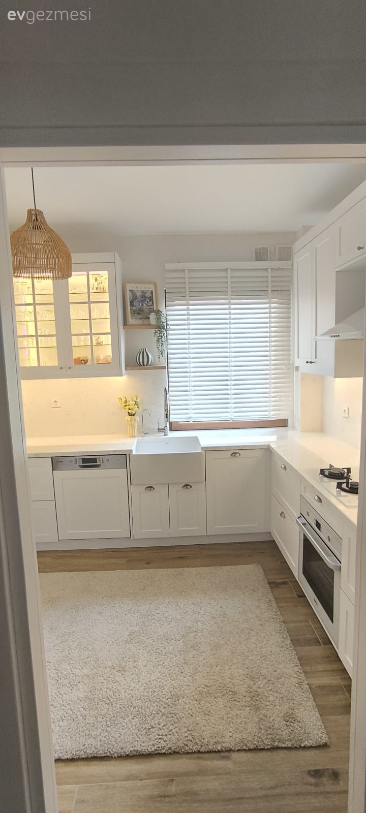 Öncesi&Sonrası: L-tipinden U-Tipine Dönen Bir Mutfak