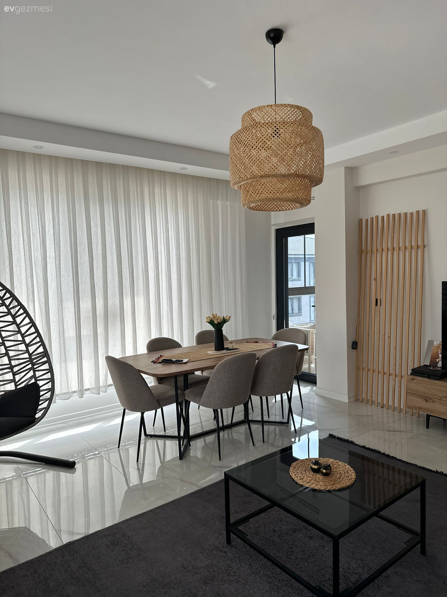 Bu Düzce Evinde Modern Tarza Bohem Detaylarla Yorum Katılmış!