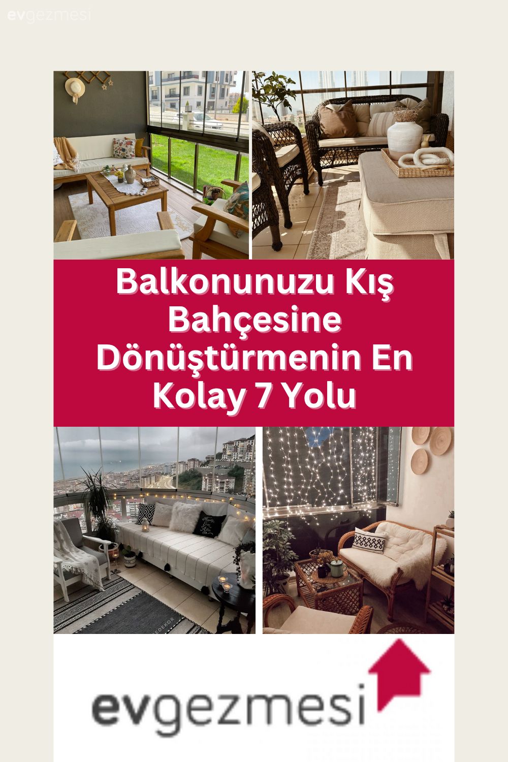 Balkonunuzu Kış Bahçesine Dönüştürmenin En Kolay 7 Yolu