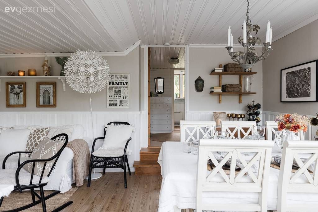 Prefabrik Ev Modelleri: 57 M2'lik U- Tipi Prefabrik Evin İçi ve Planı