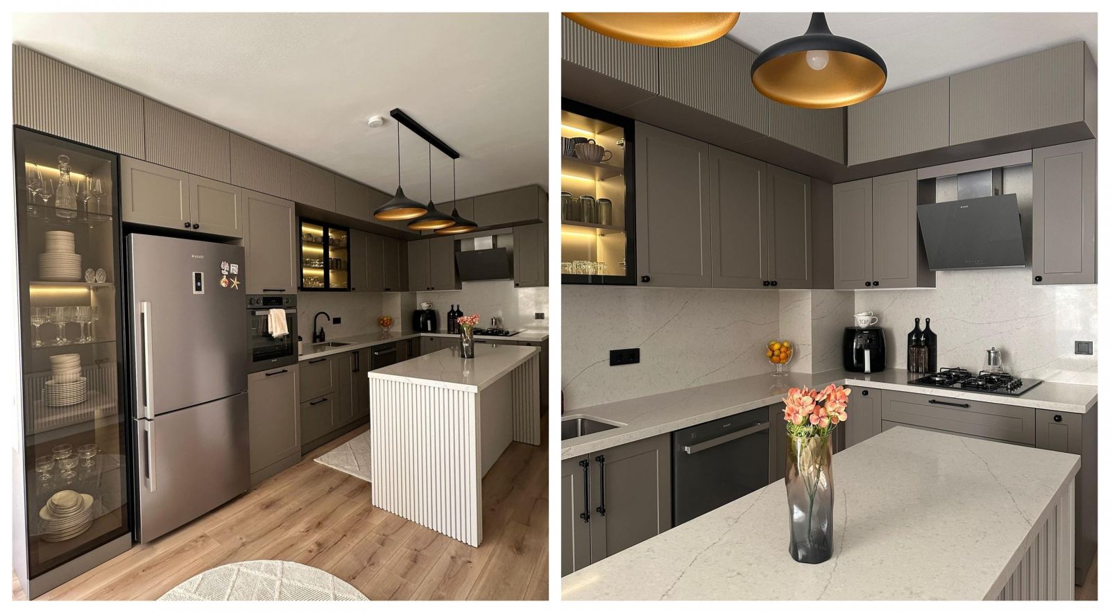 Bu Adalı Artvin Mutfağında Bolca Depolama Alanı Var